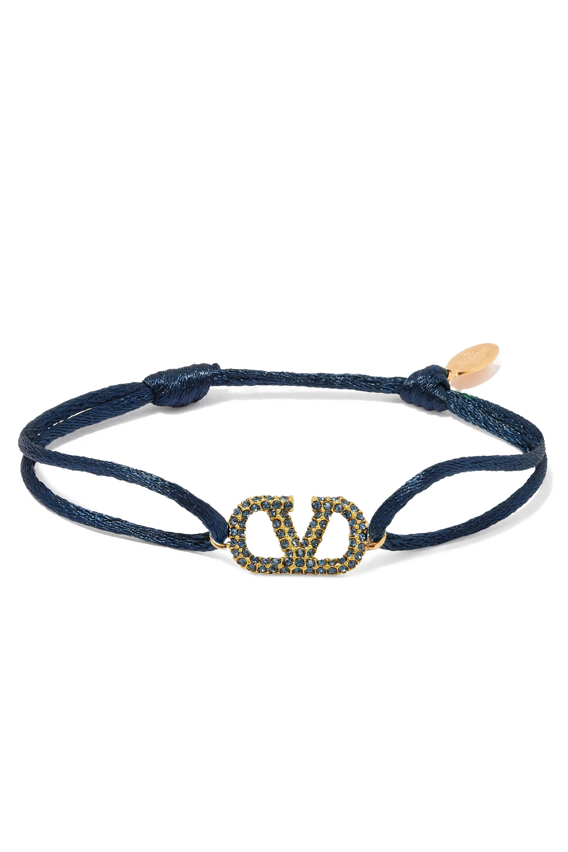 VLogo Signature Bracelet, Swarovski® Crystals
