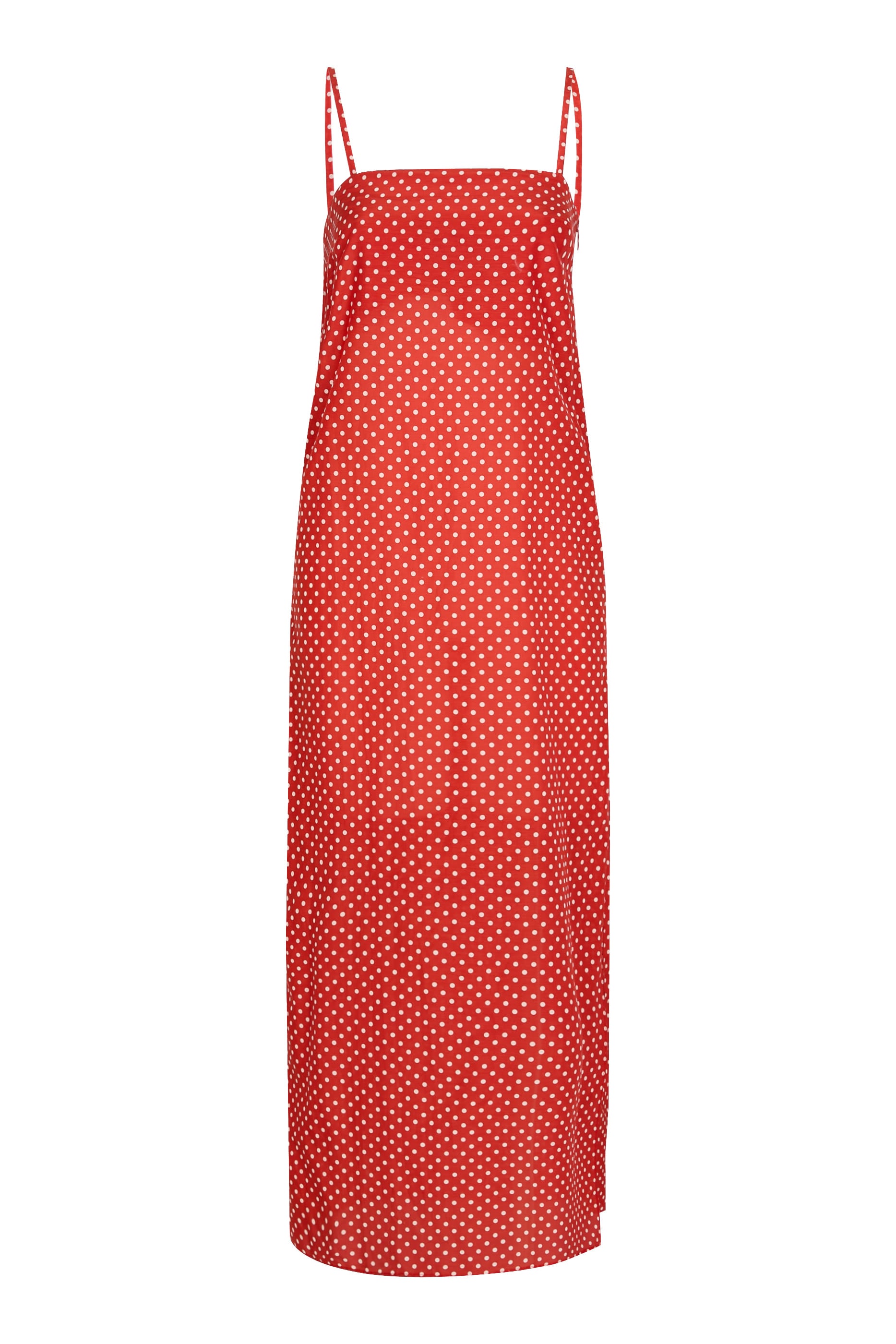 Square Shift Midi Dress 