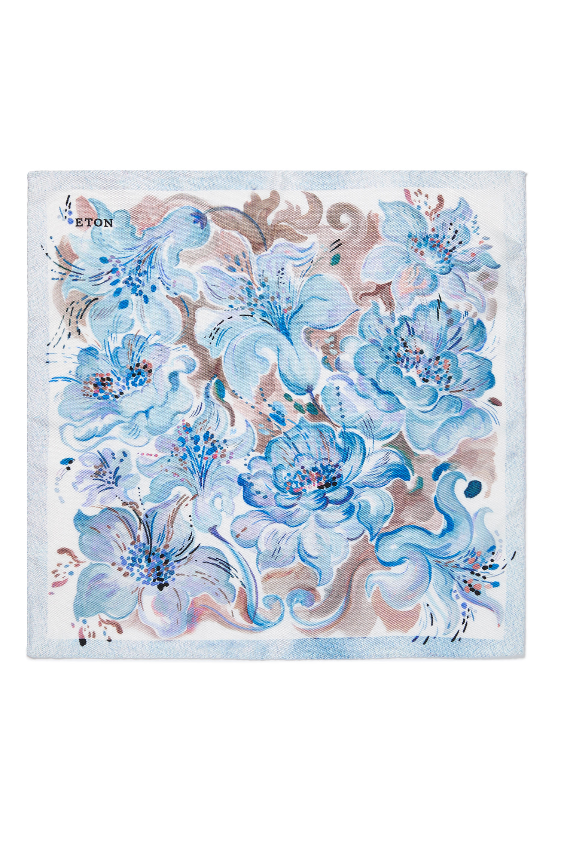 Floral Silk Pocket Square