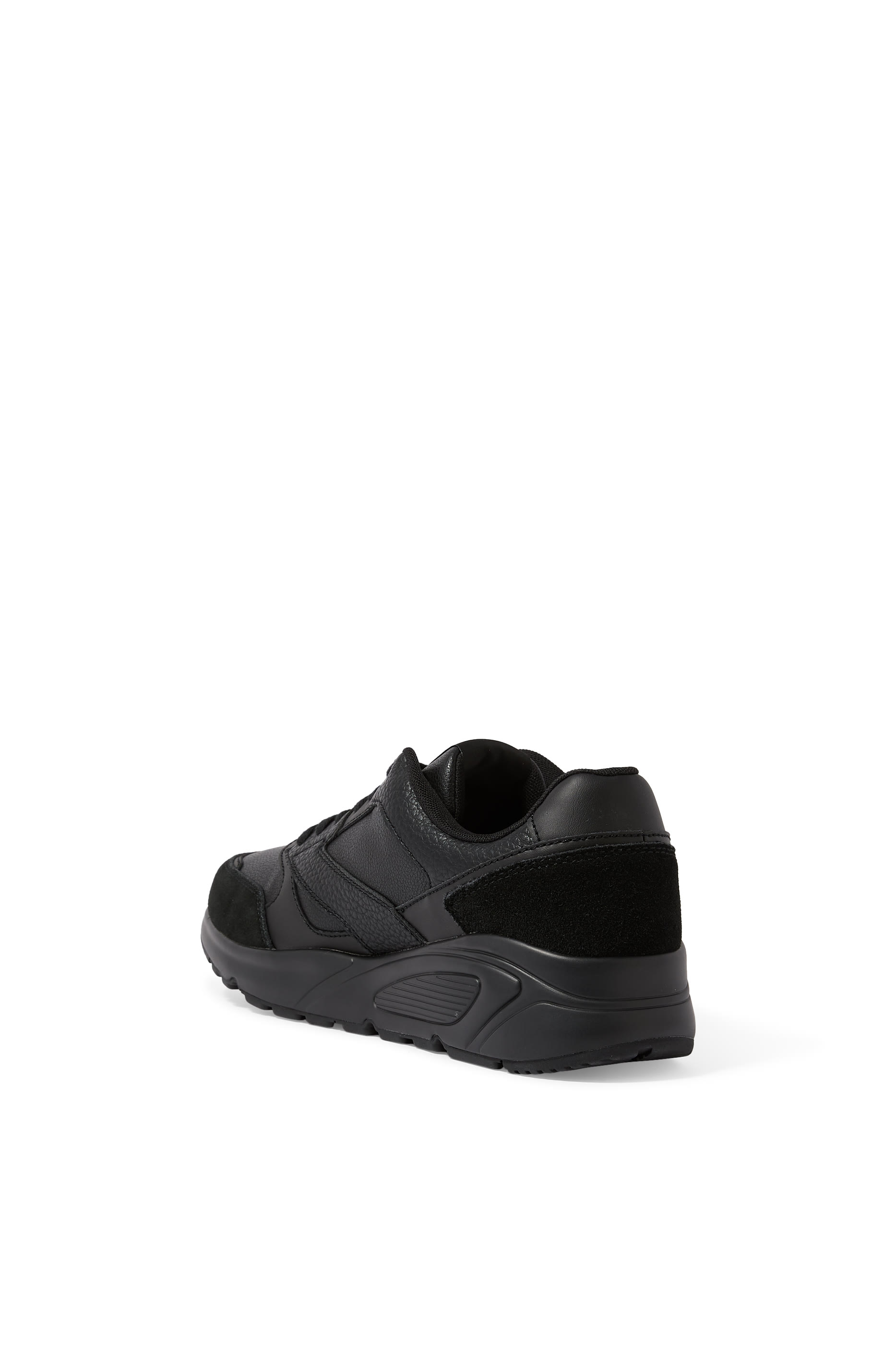 Sneakers with Contrasting Inserts