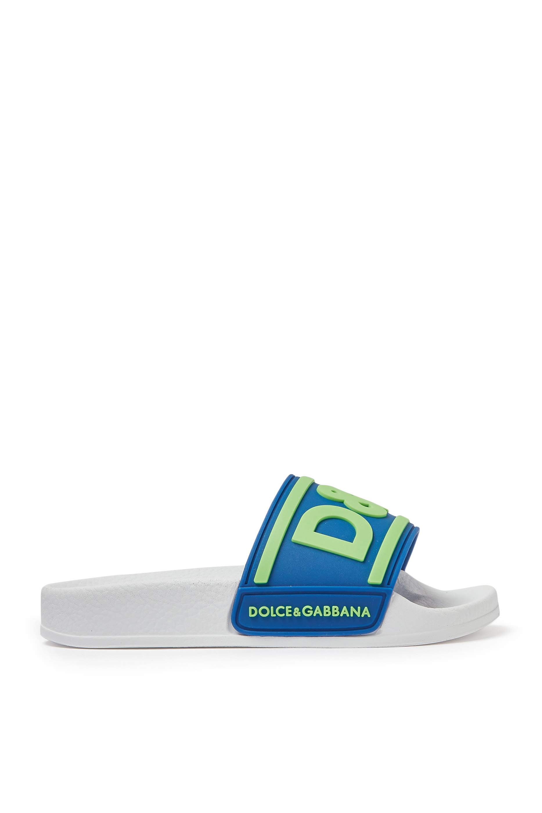 Kids DG Logo Rubber Slides