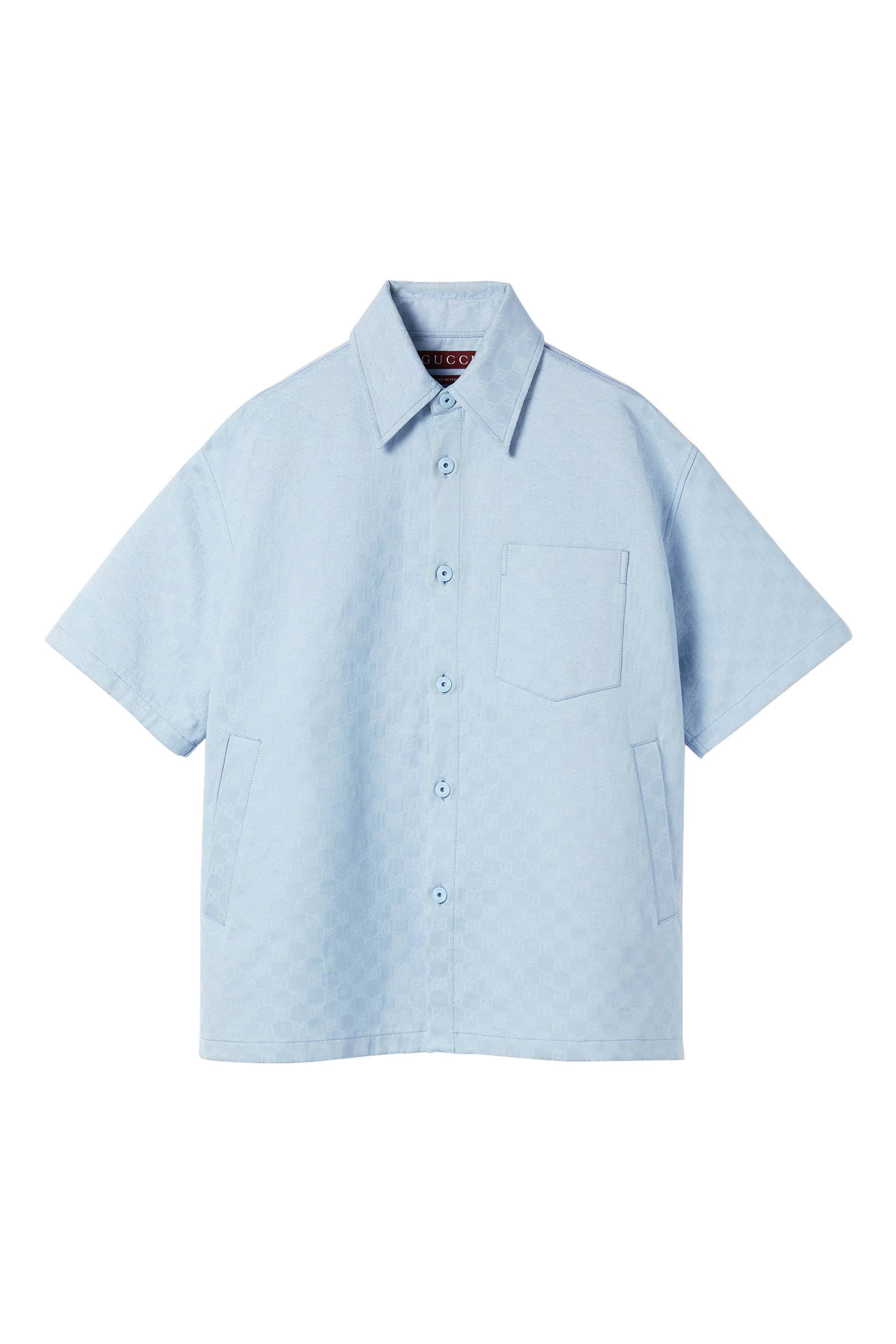 Oversize GG Cotton Shirt