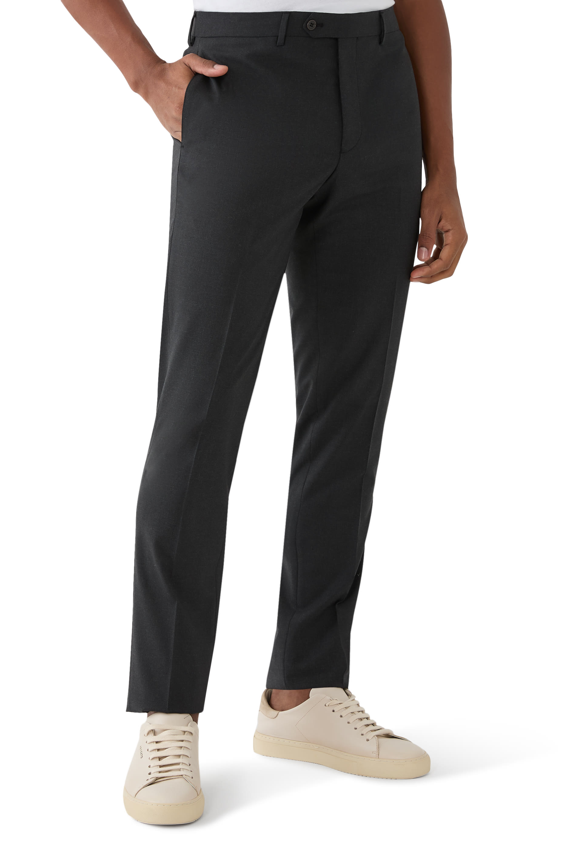 Single-Breasted Suit in Virgin-Wool