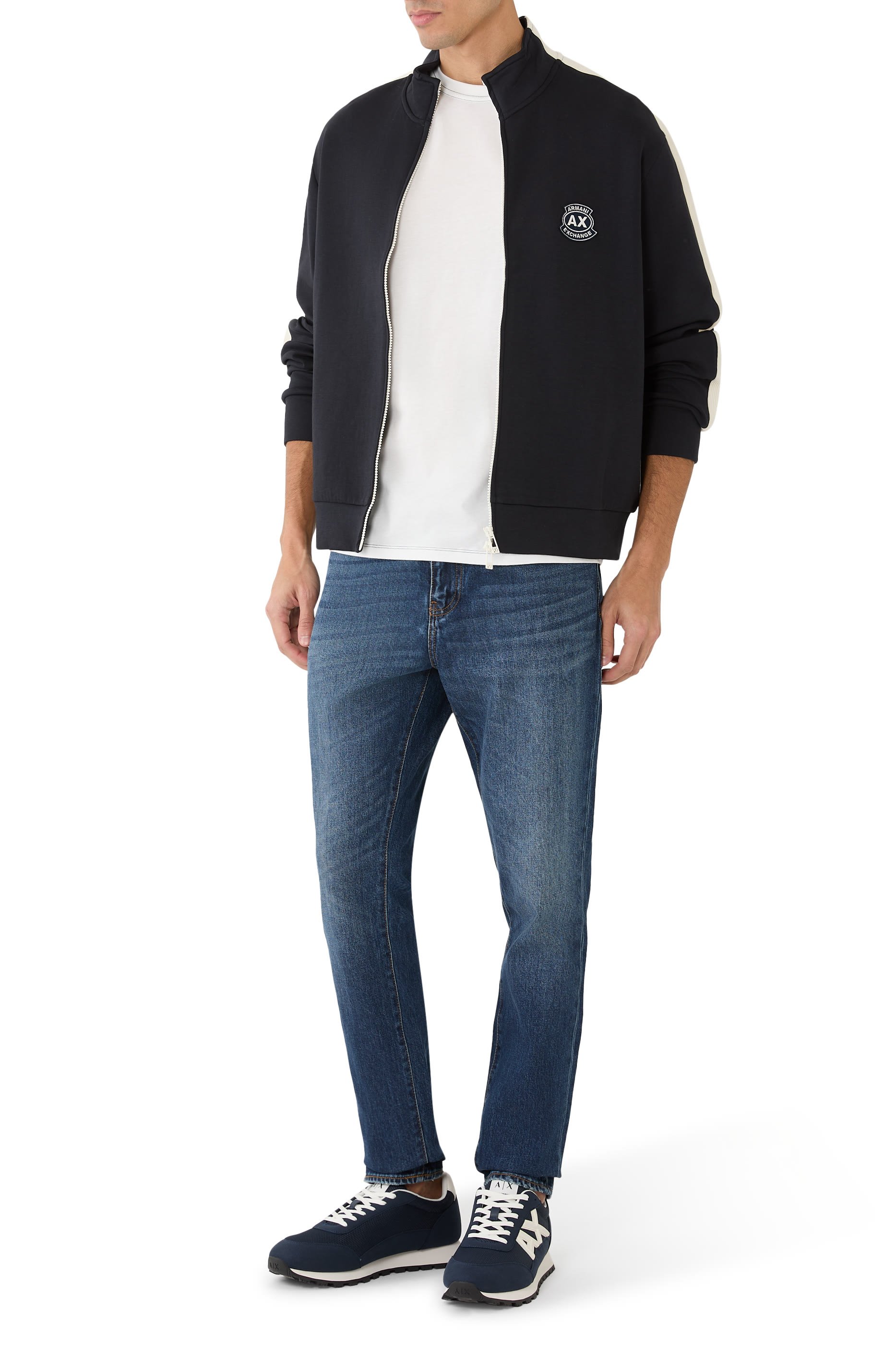 AX Logo Zip Sweatshirt