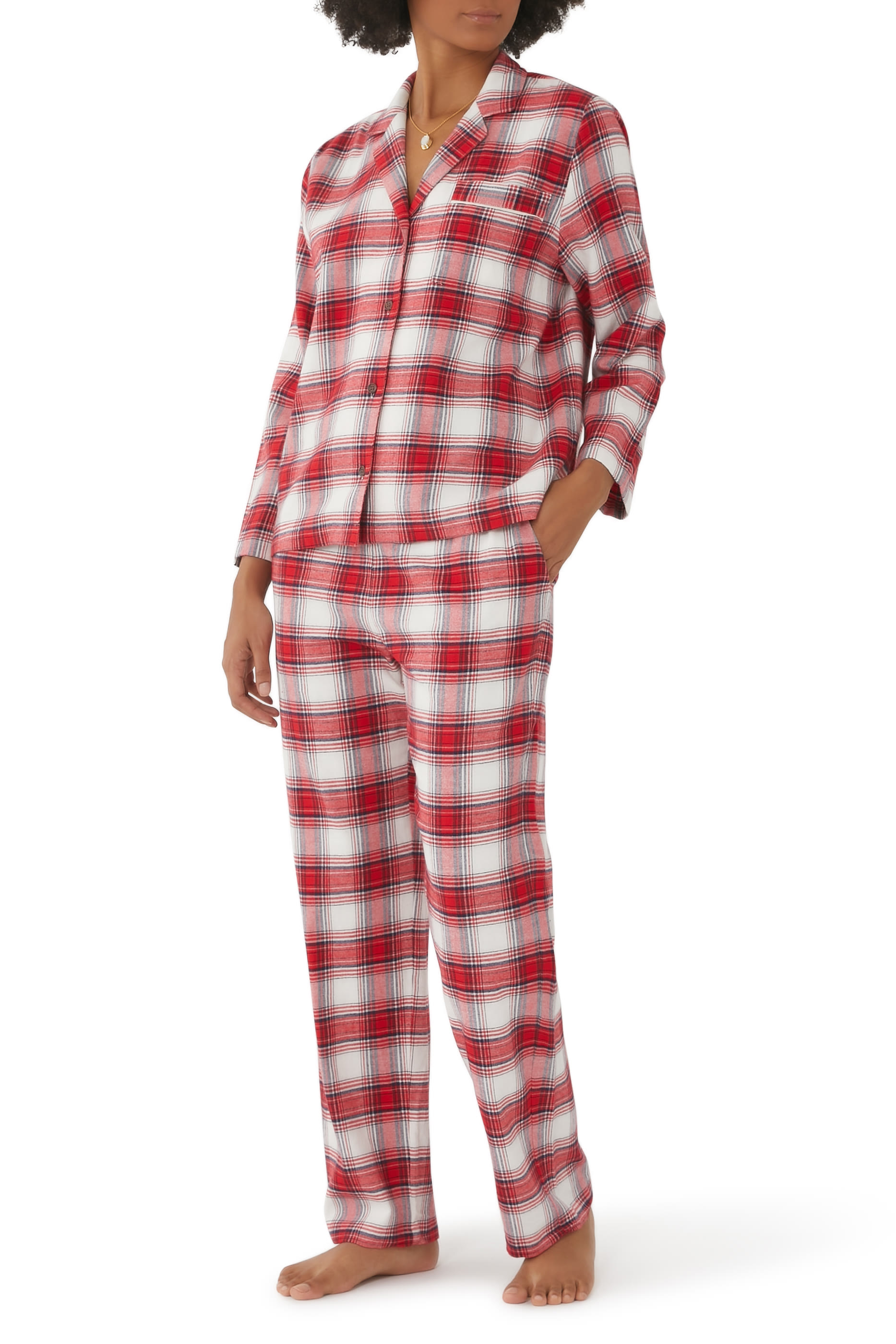 Flannel Long PJ Set