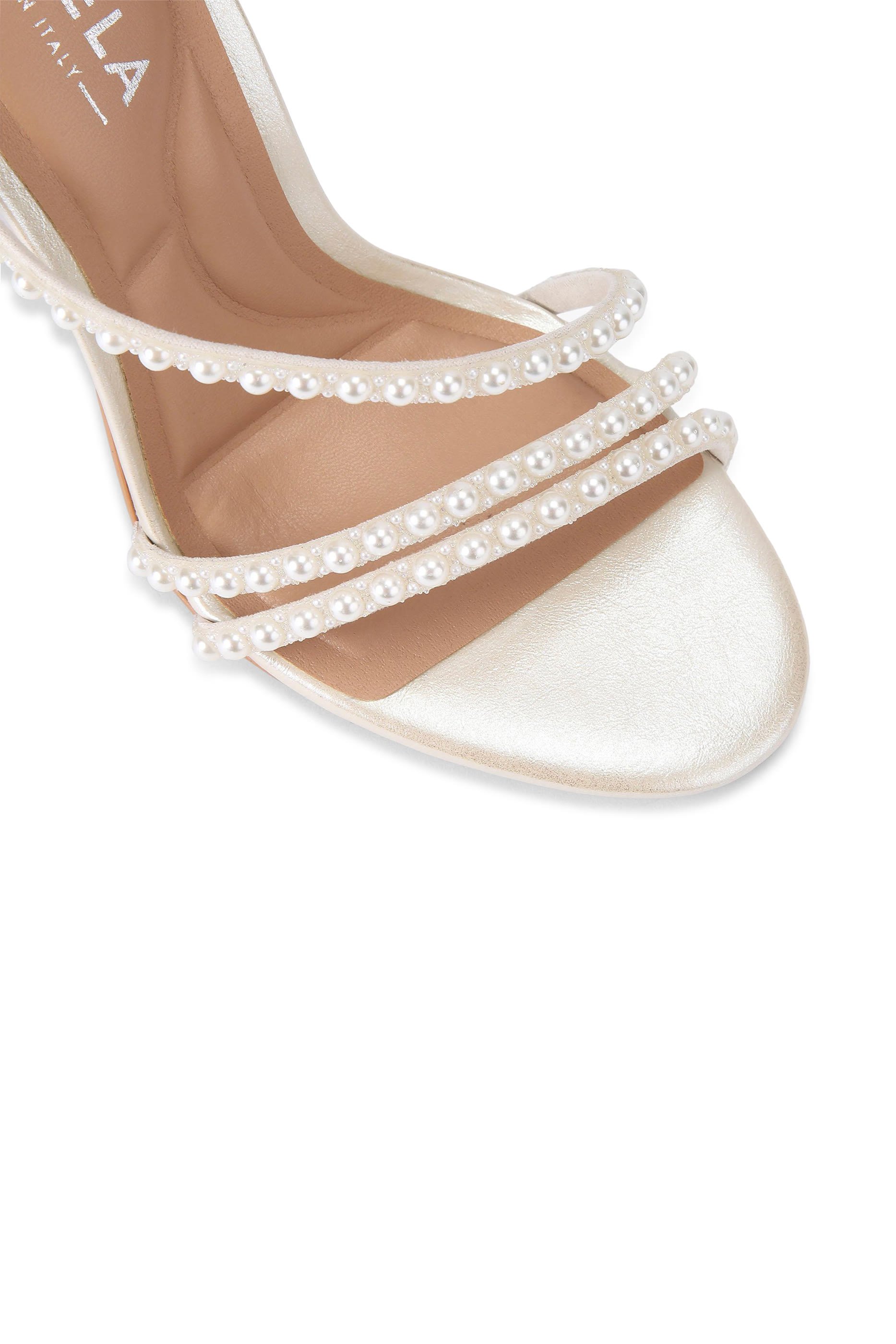 Carvela Spiral 105 Denim Sandals