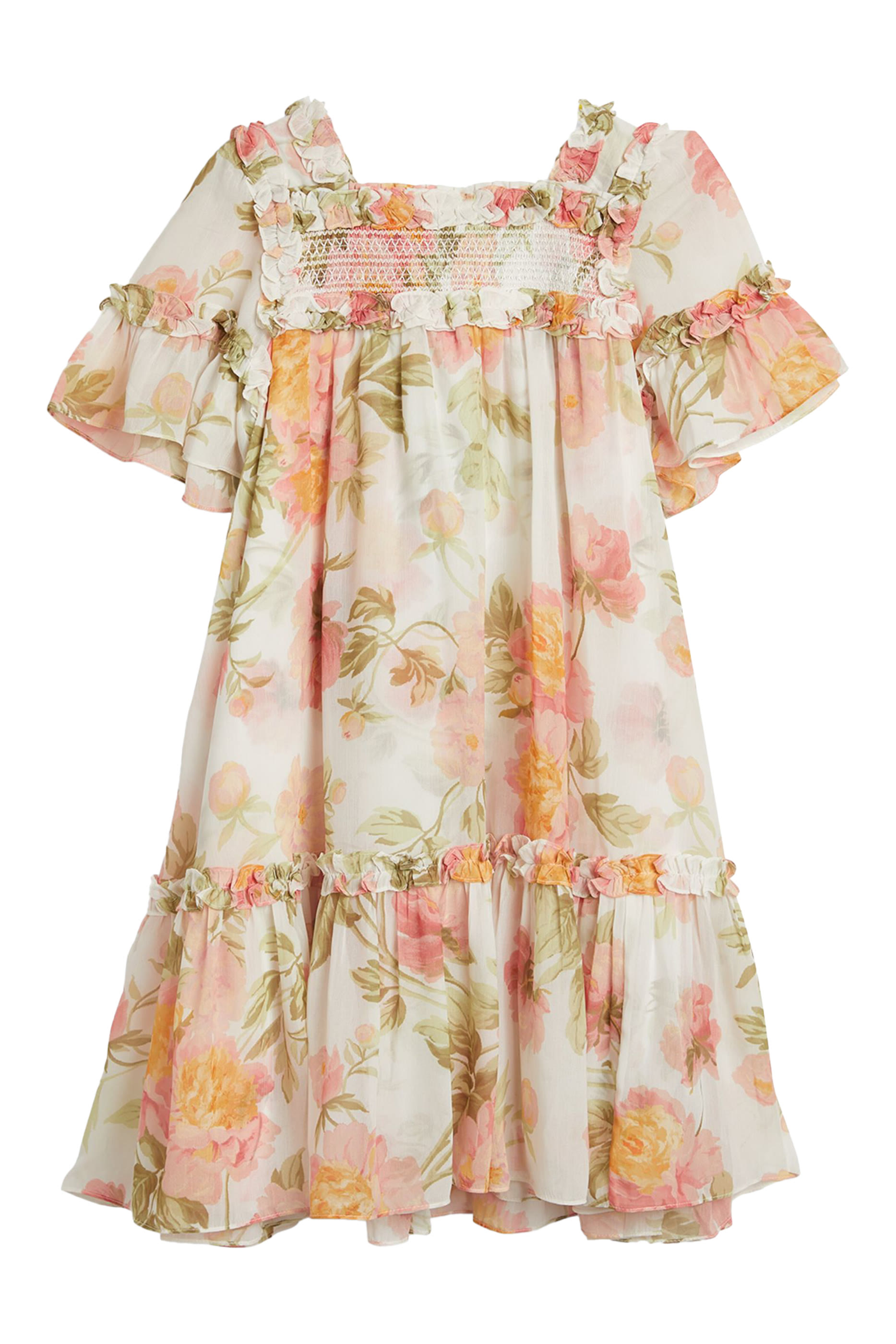 Kids Peony Promise Chiffon Bella Dress
