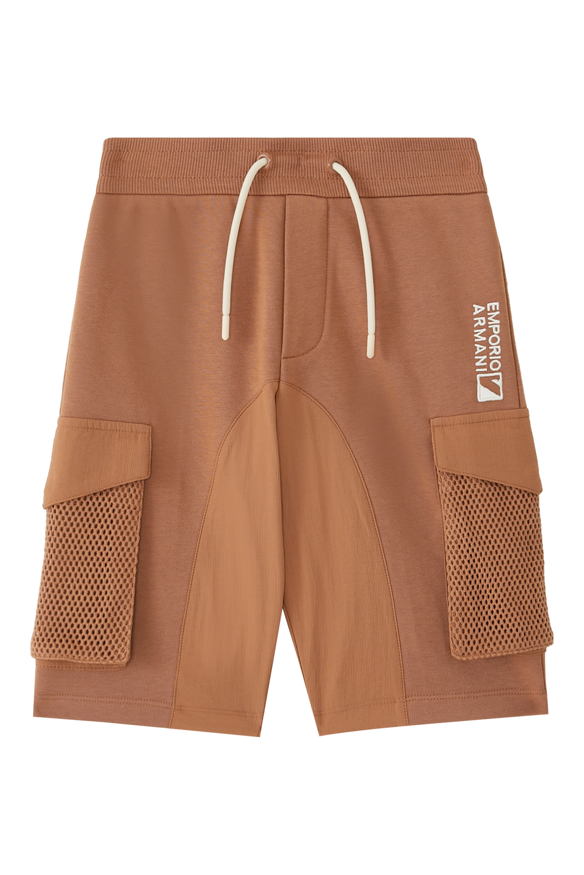 Kids Mesh Cargo Shorts