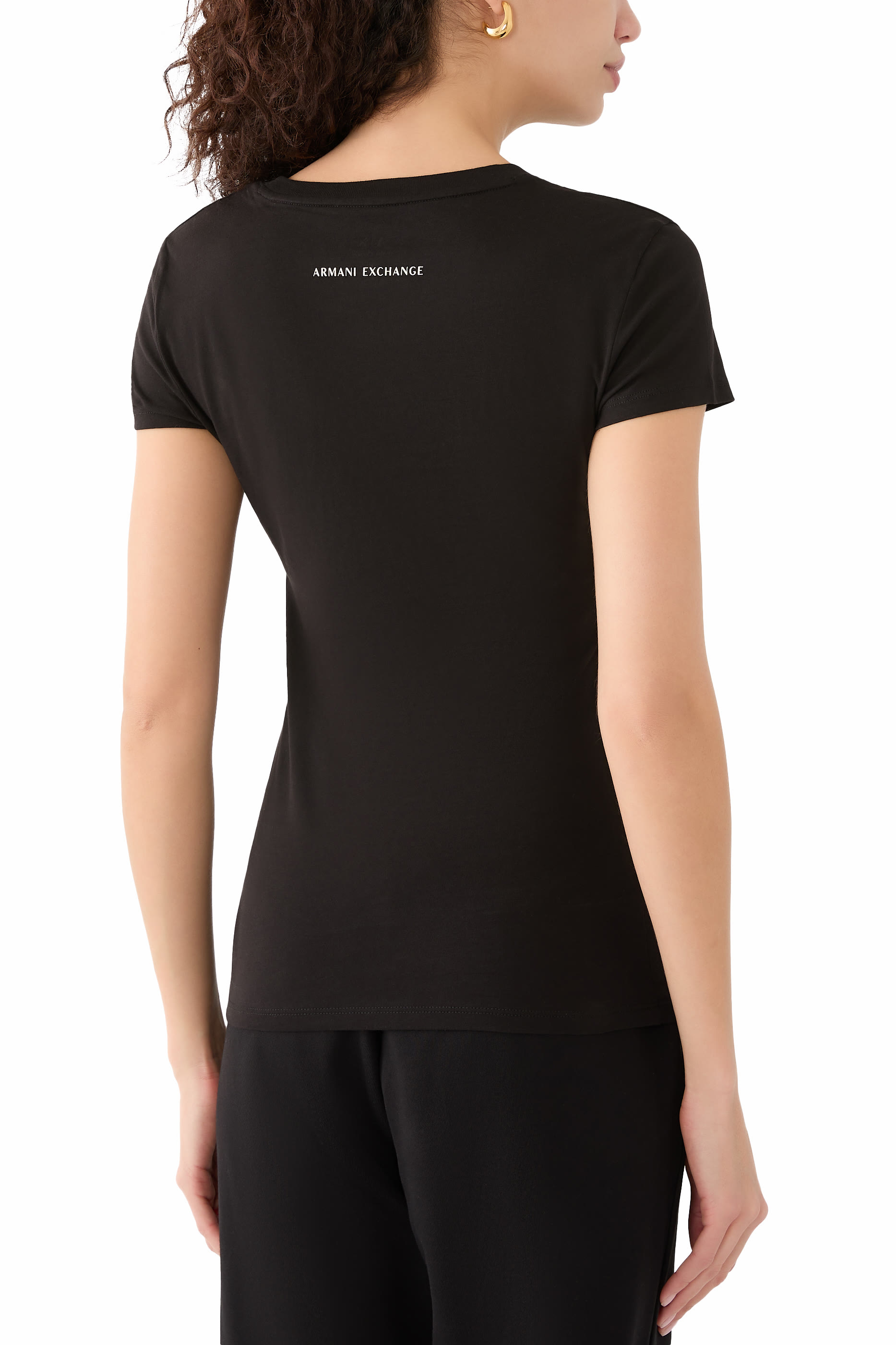 AX Logo Slim-Fit T-Shirt