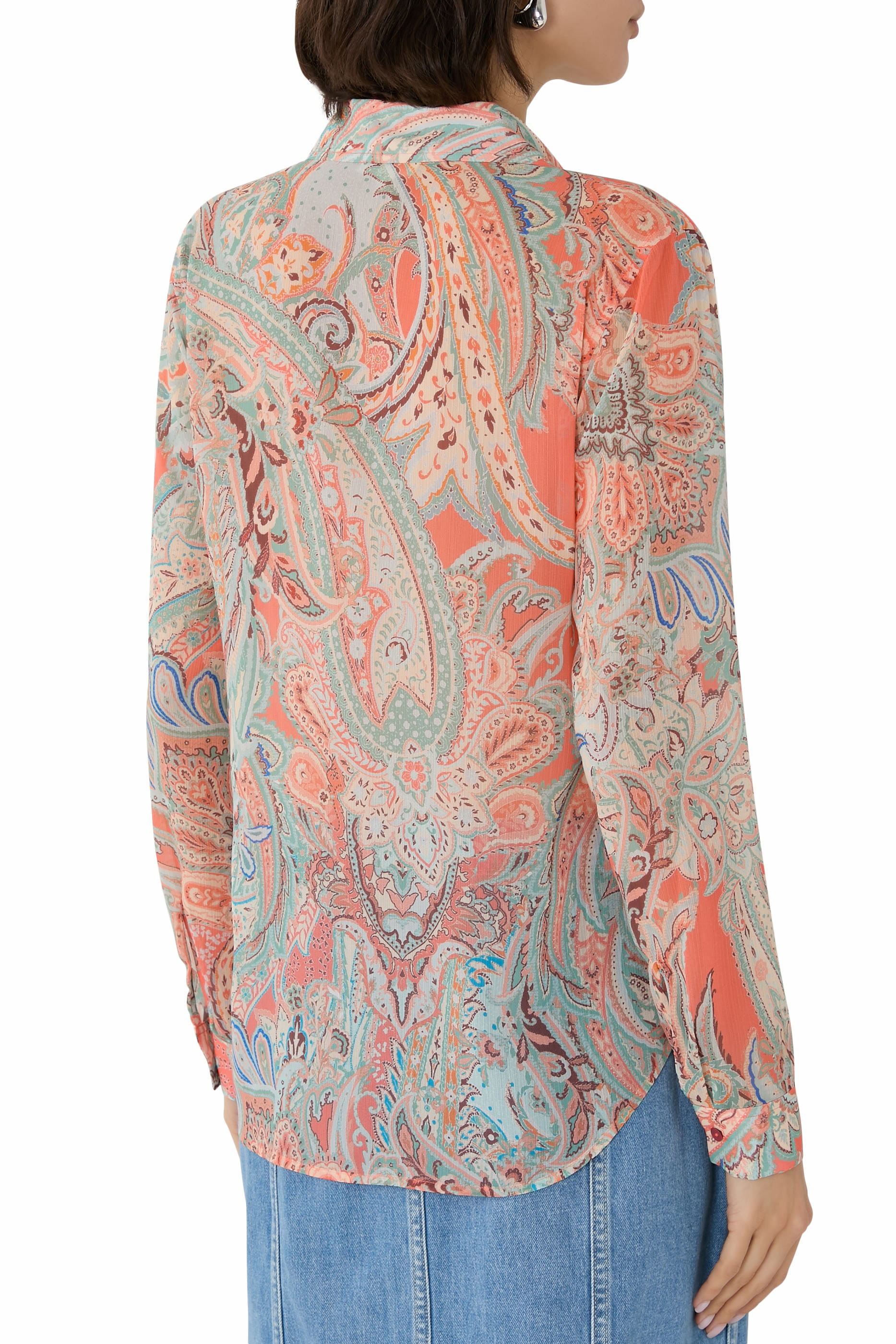 Laurent Paisley Blouse