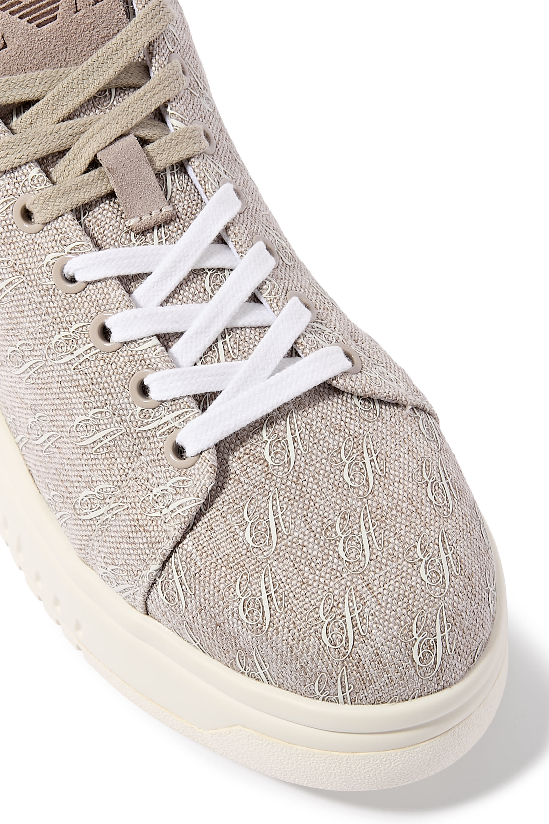 Micro EA Canvas Logo Sneakers