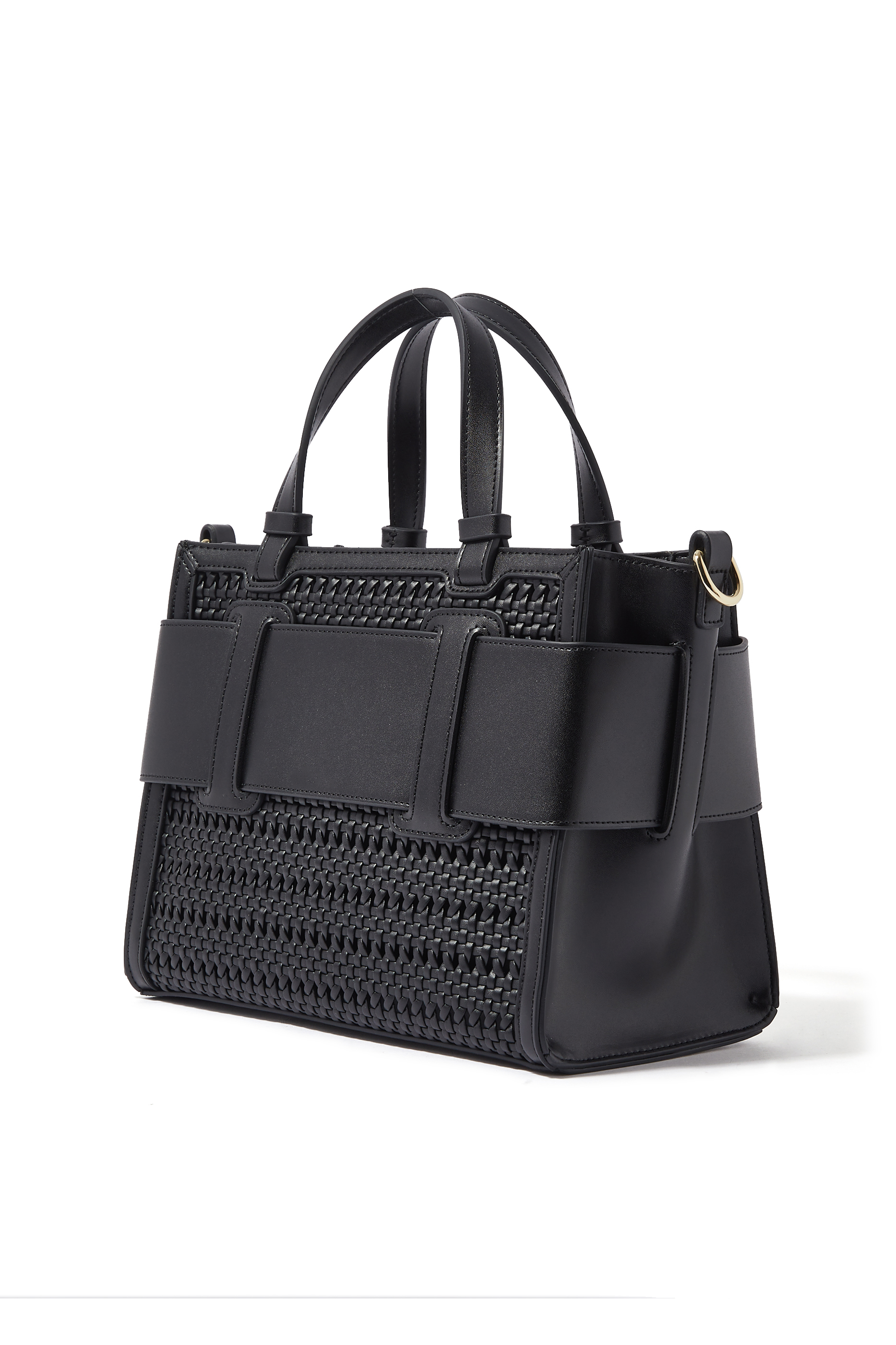 Susy Logo Woven Tote Bag