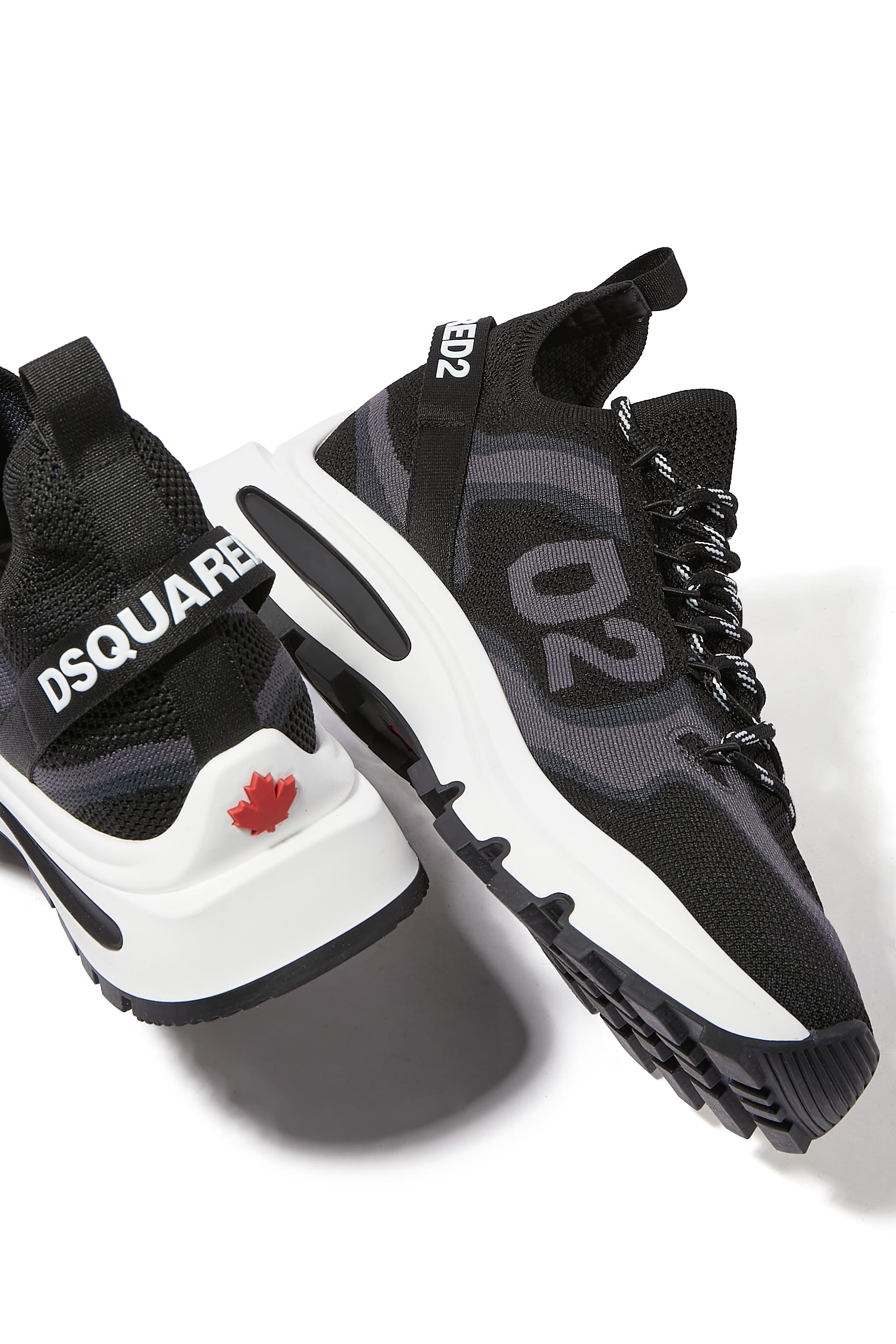 Run DS2 Recycled Polyester Knit Sneakers