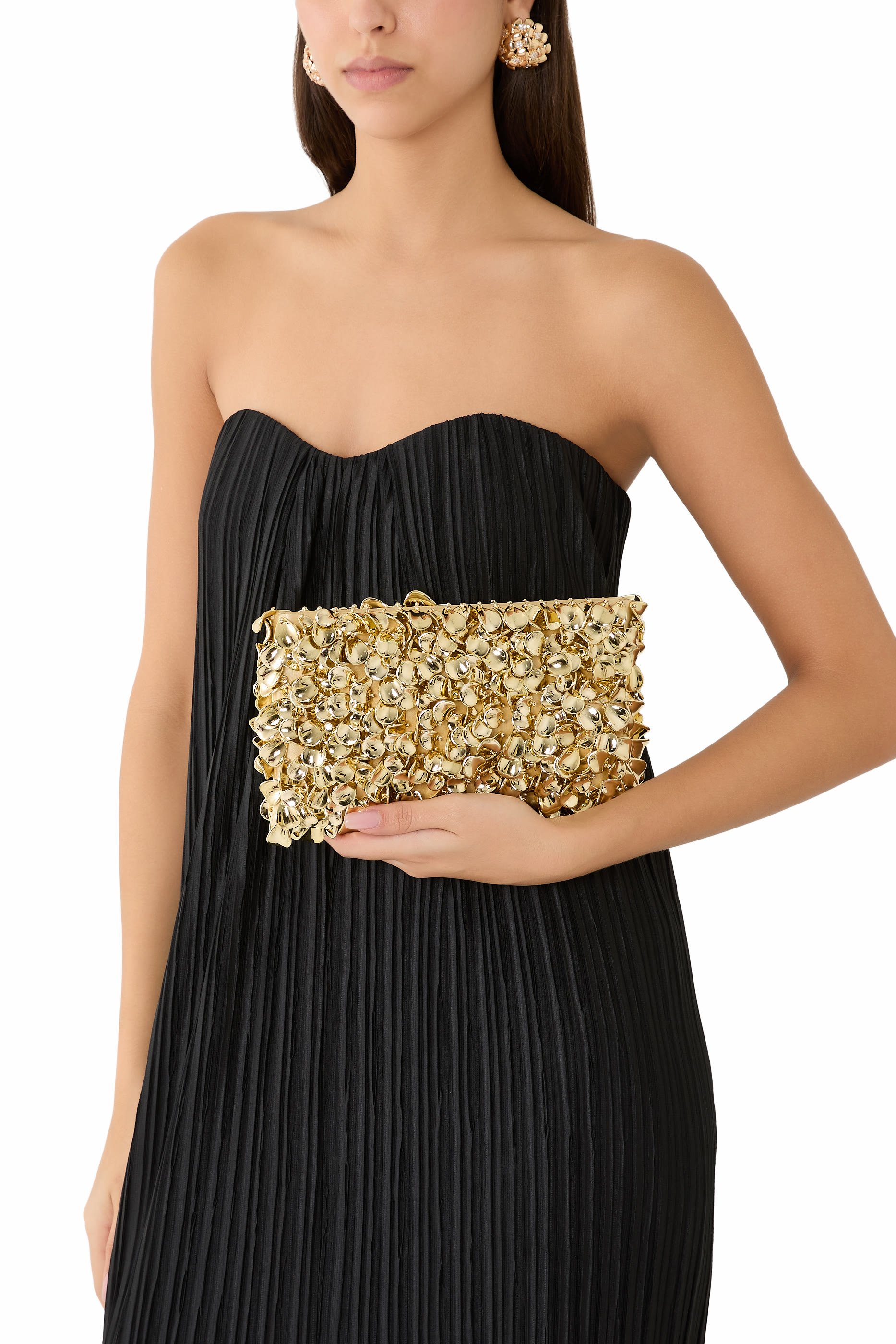 Reese Beaded Clutch 