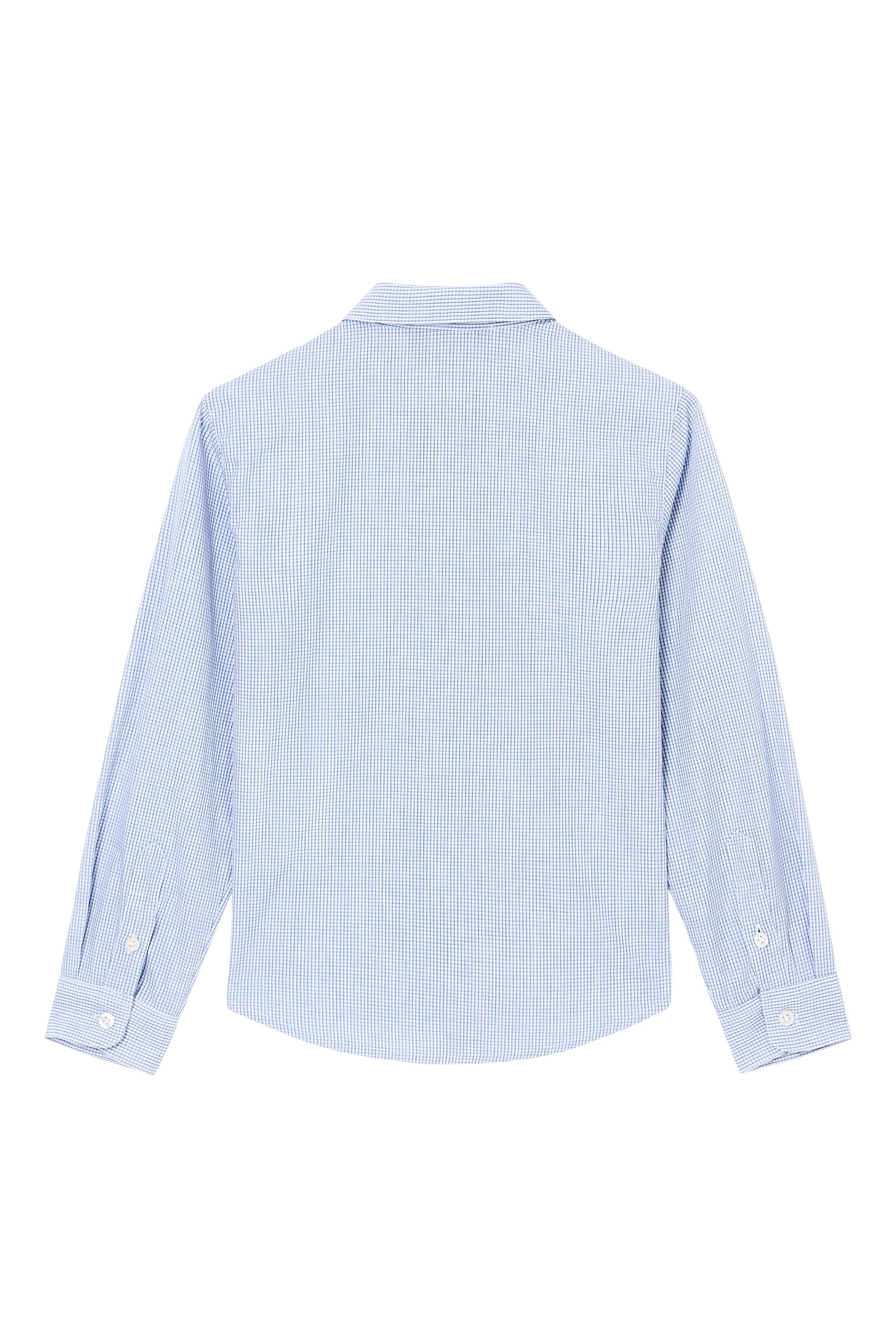 Kids Logo Checked Shirt