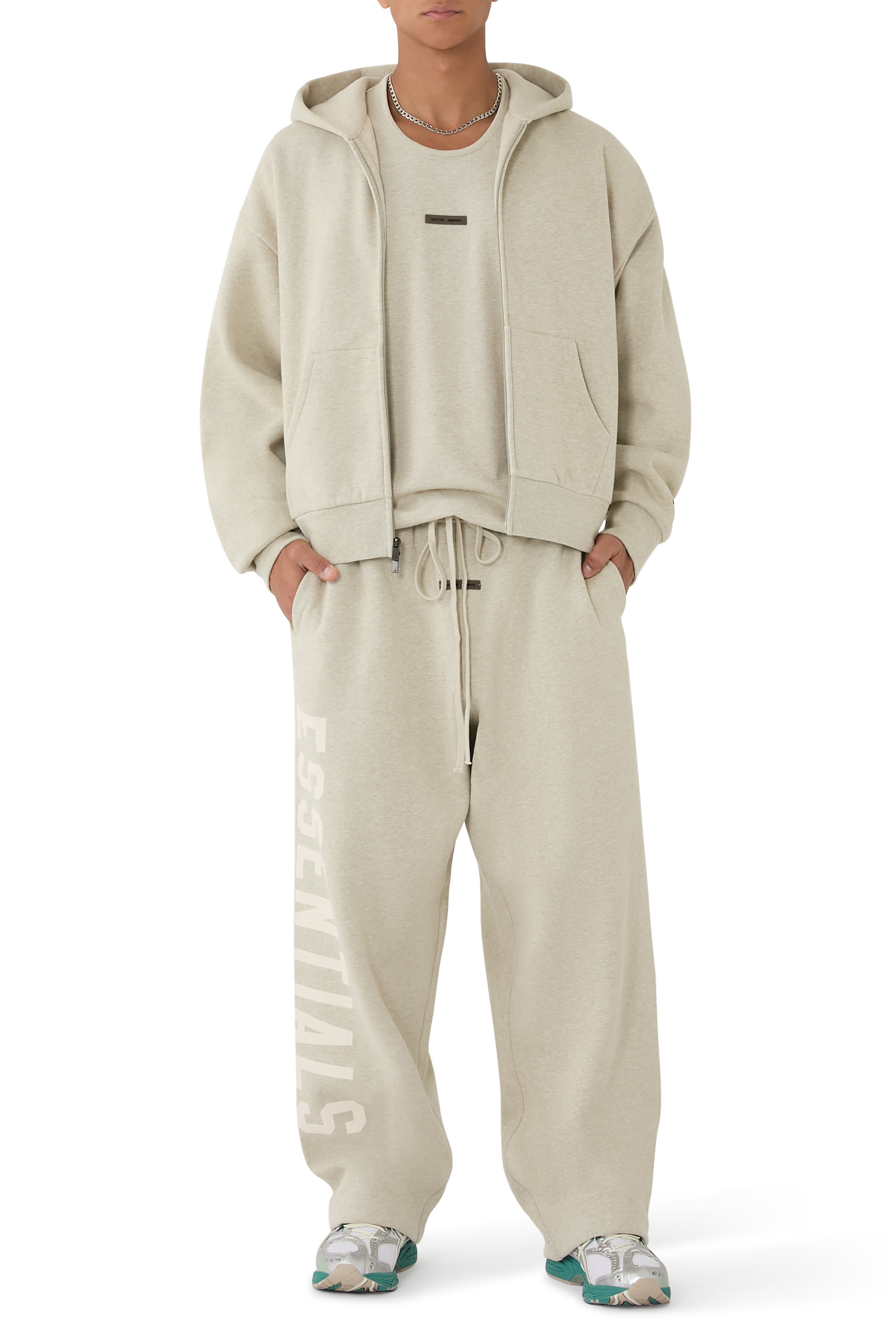  Classic Fit Fleece Zip-Up Hoodie