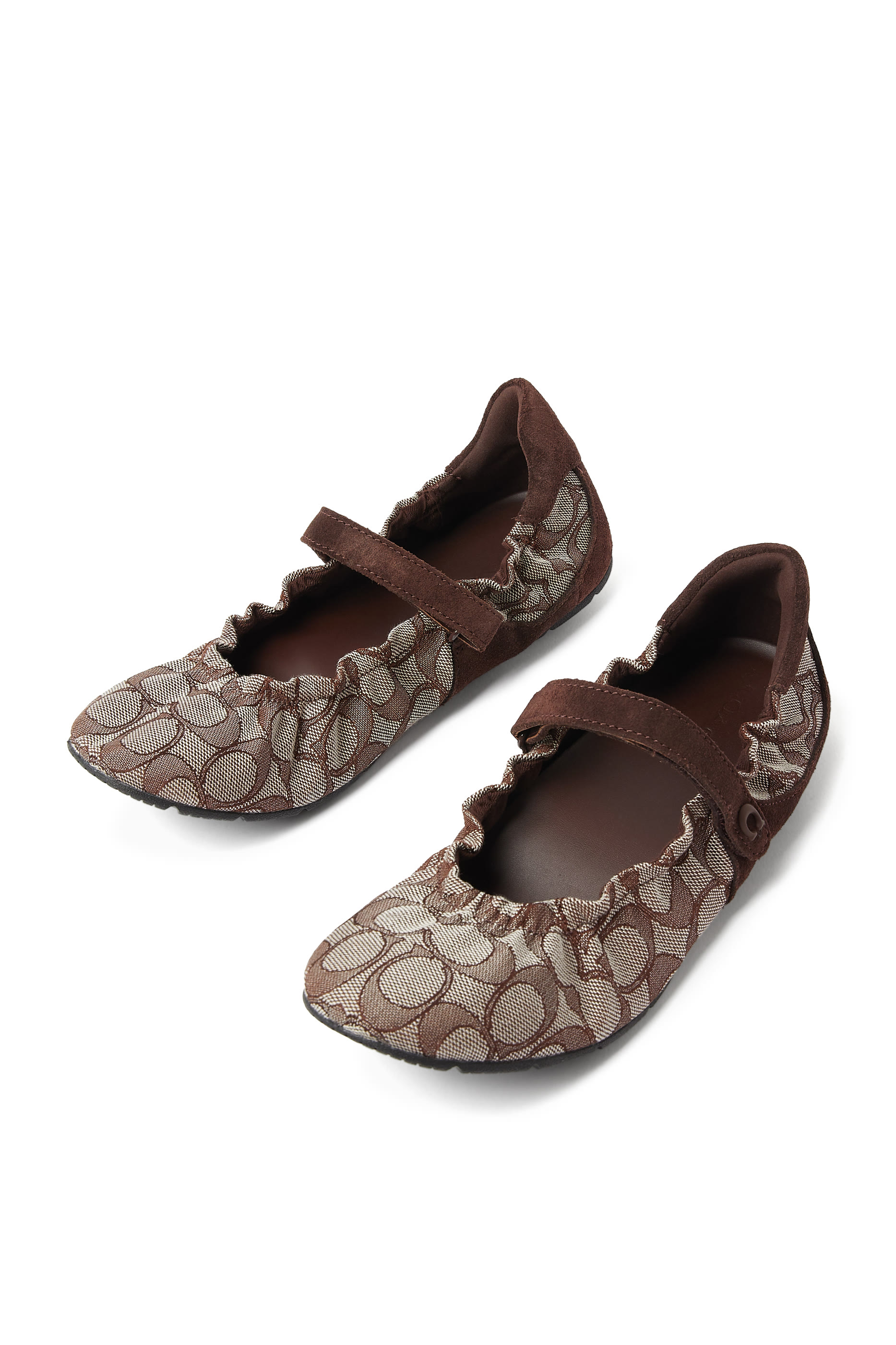  Mary Jane Sneakers in Signature Jacquard