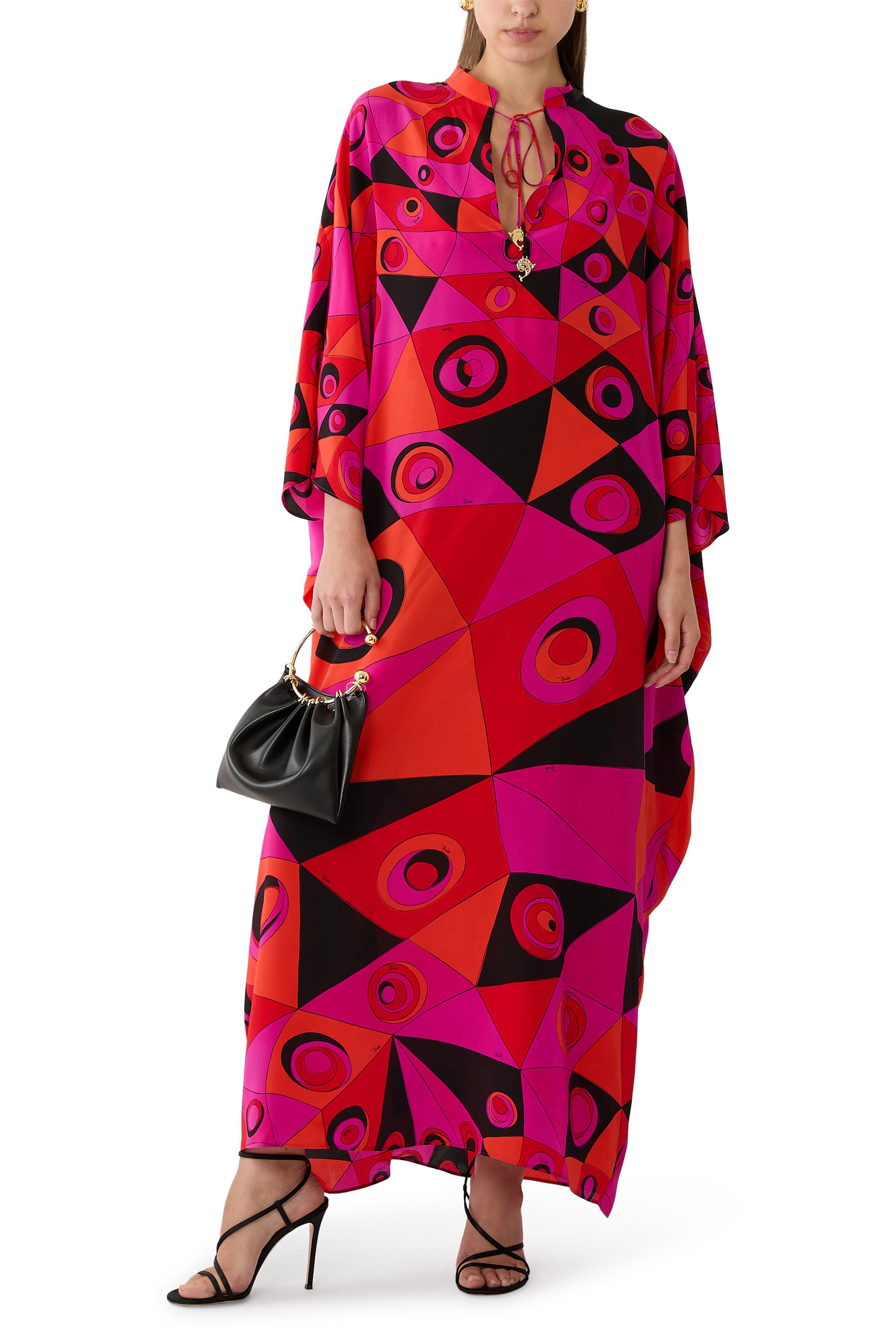 Crepe de Chine Kaftan