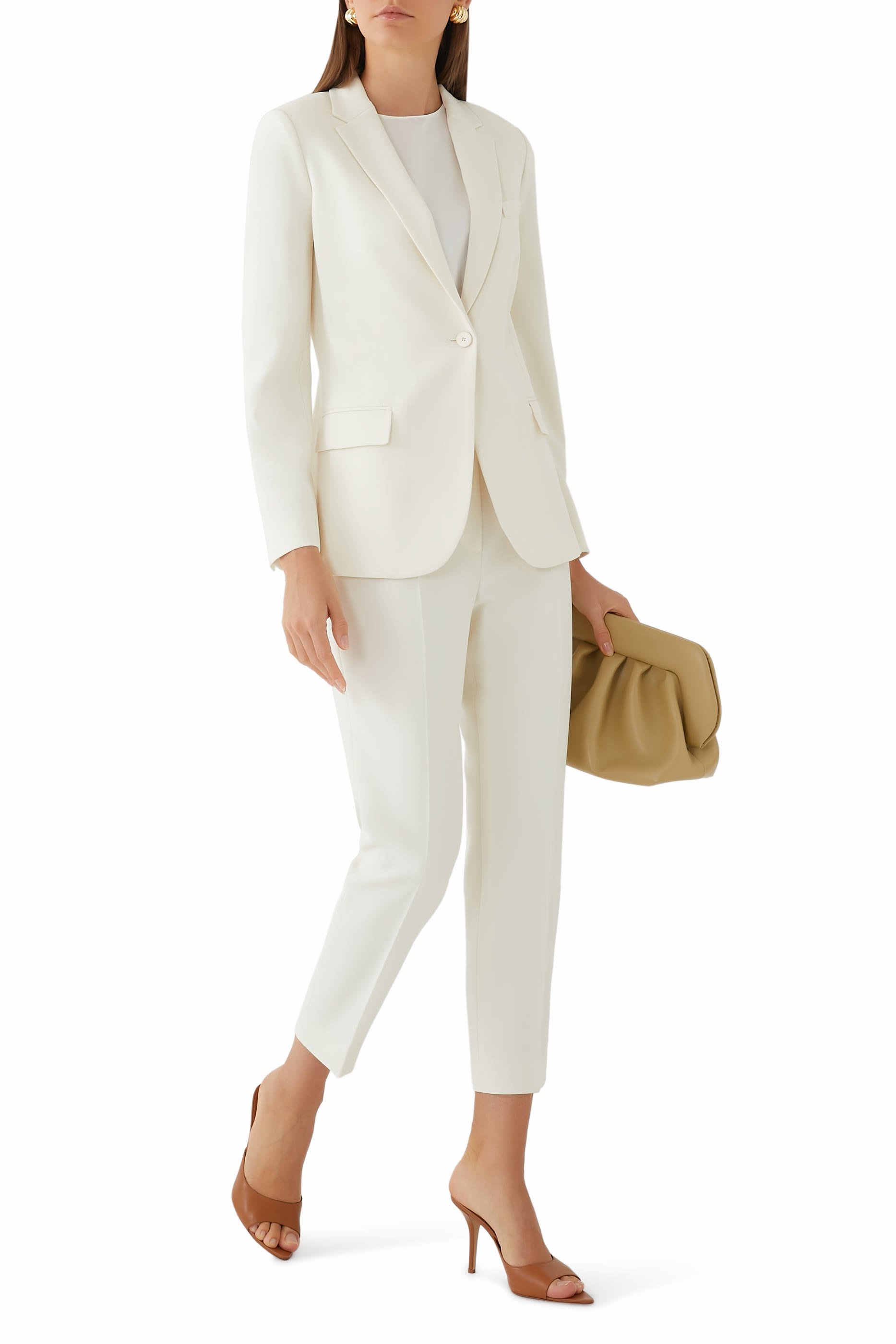 Shell Top in Silk Georgette