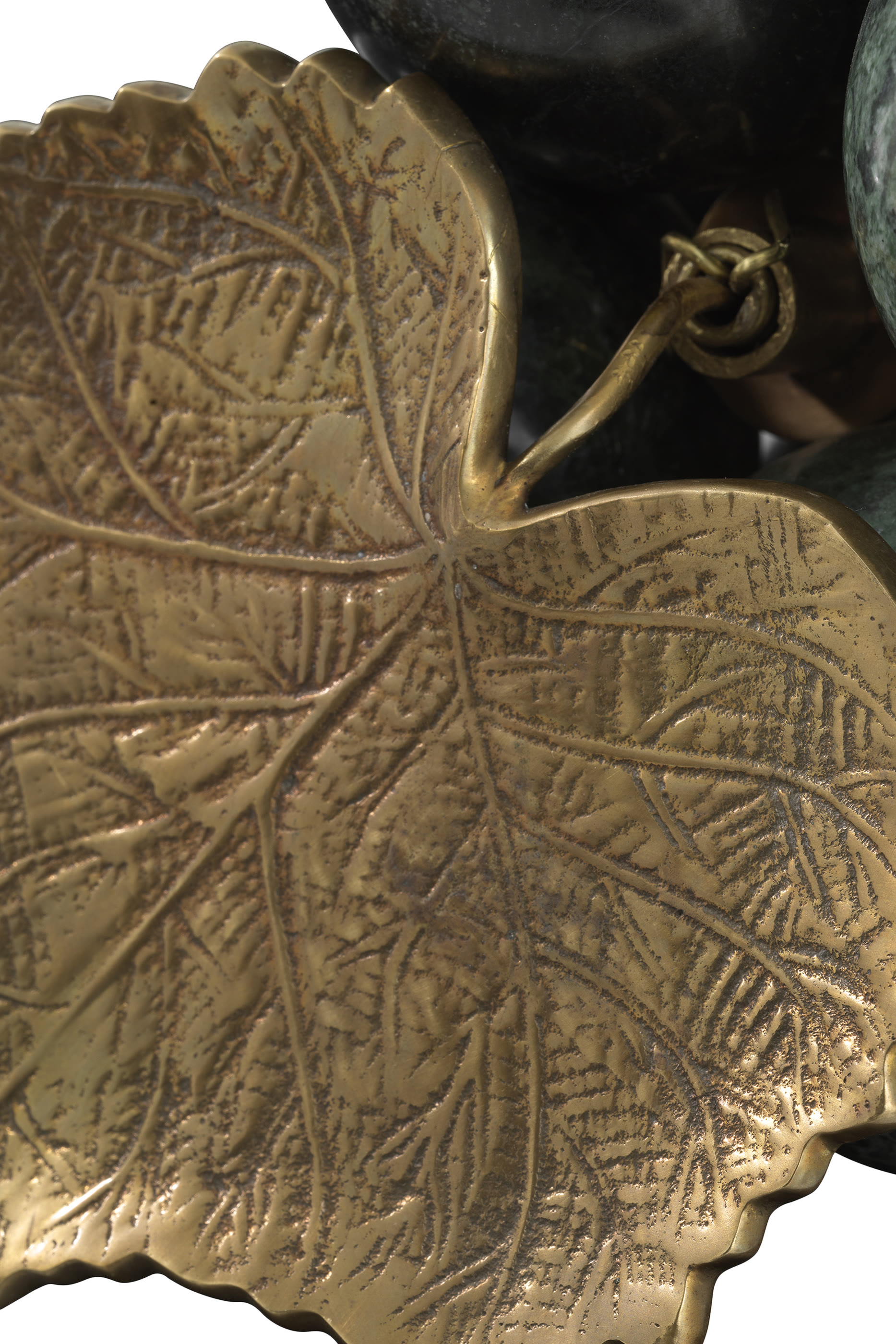 Vintage Green Marble Grapes