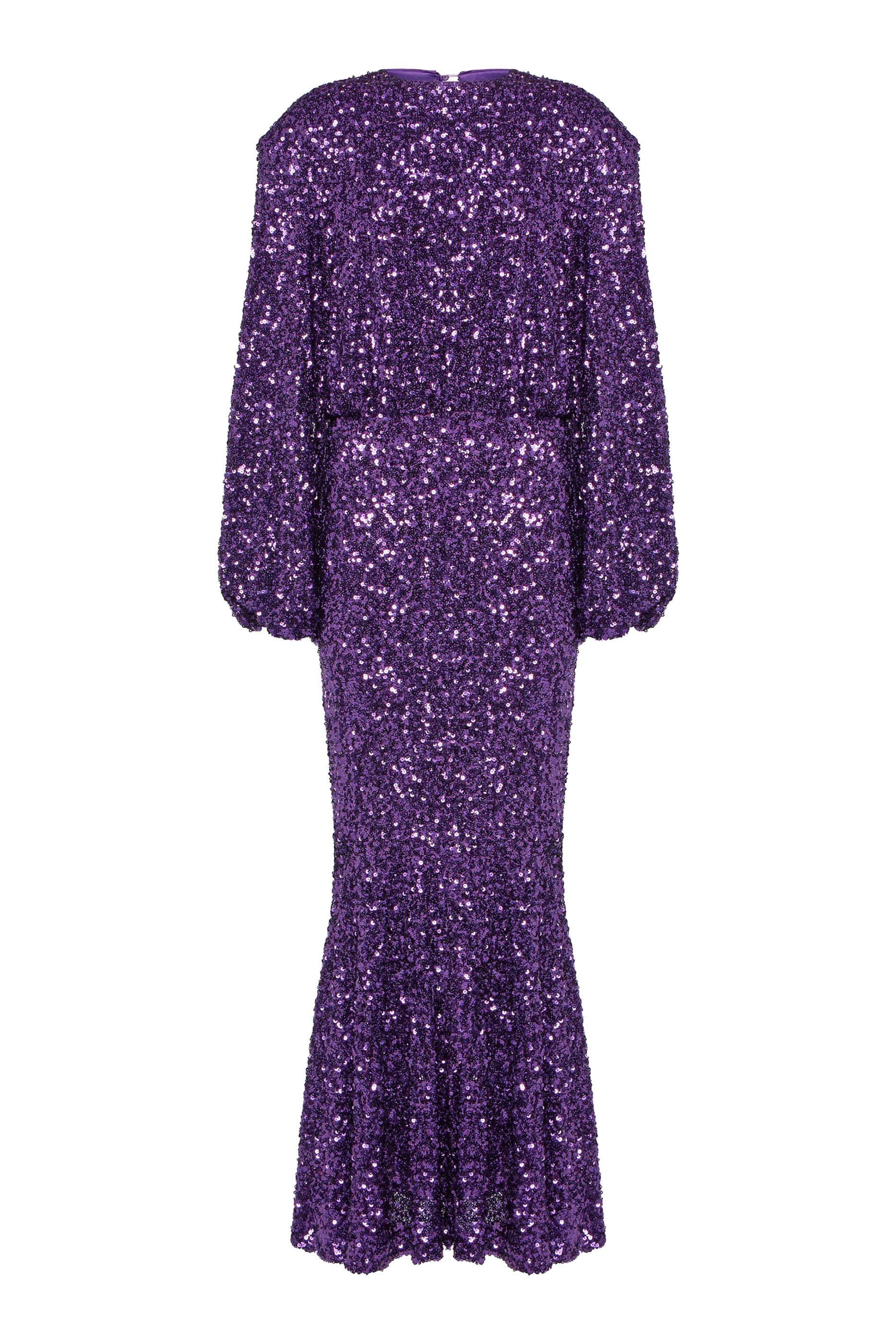 Sequin Maxi Dress