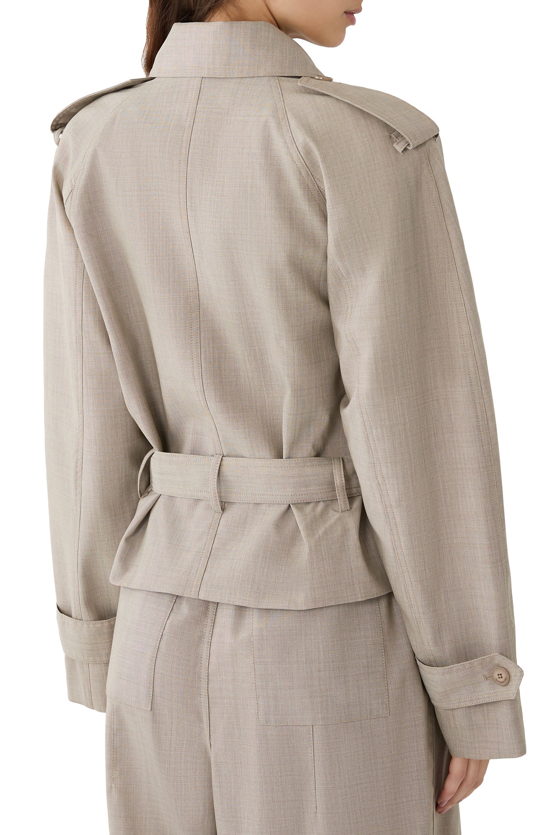 Stan Crop Trench Coat