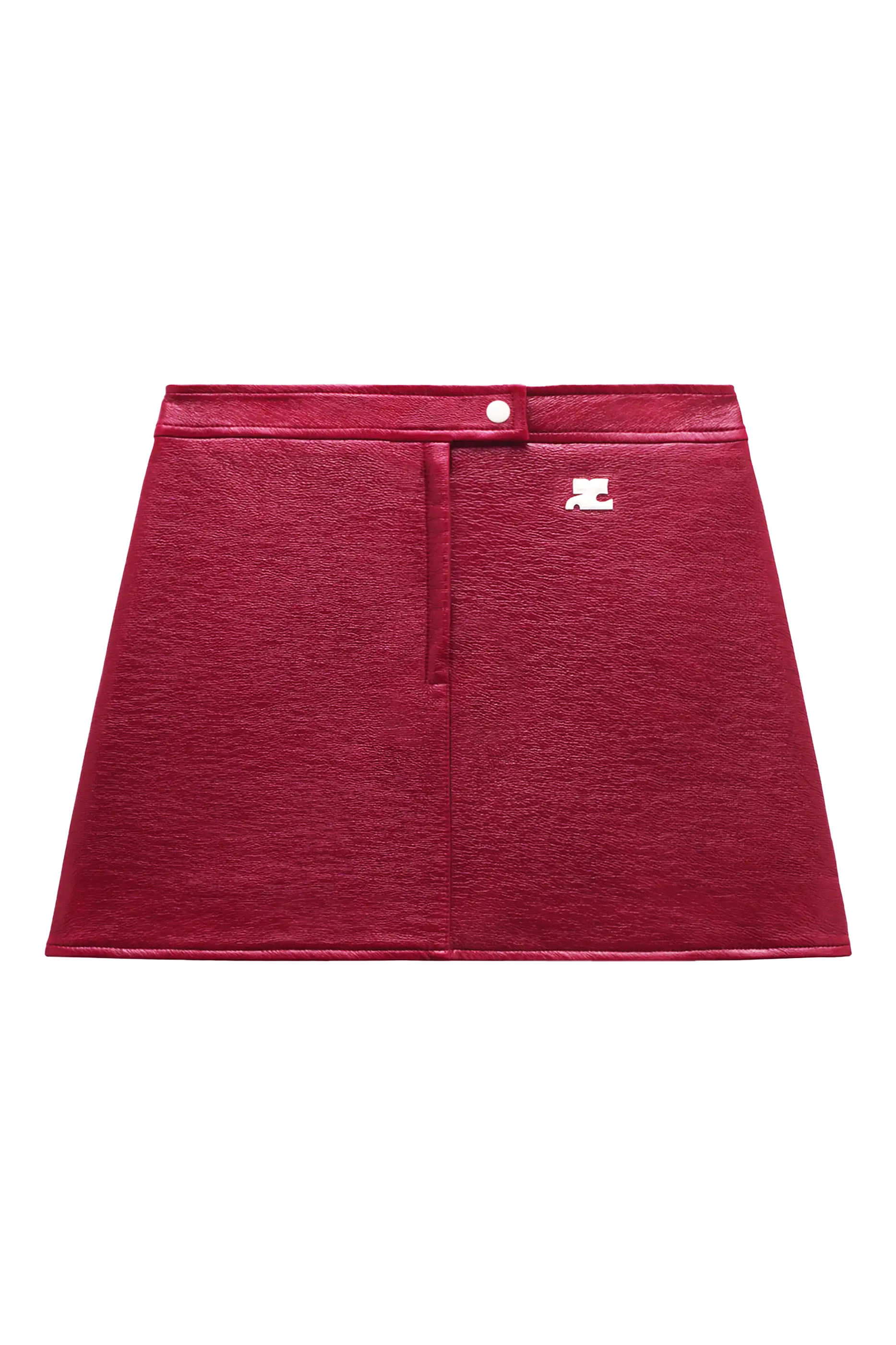 Reedition Vinyl Mini Skirt