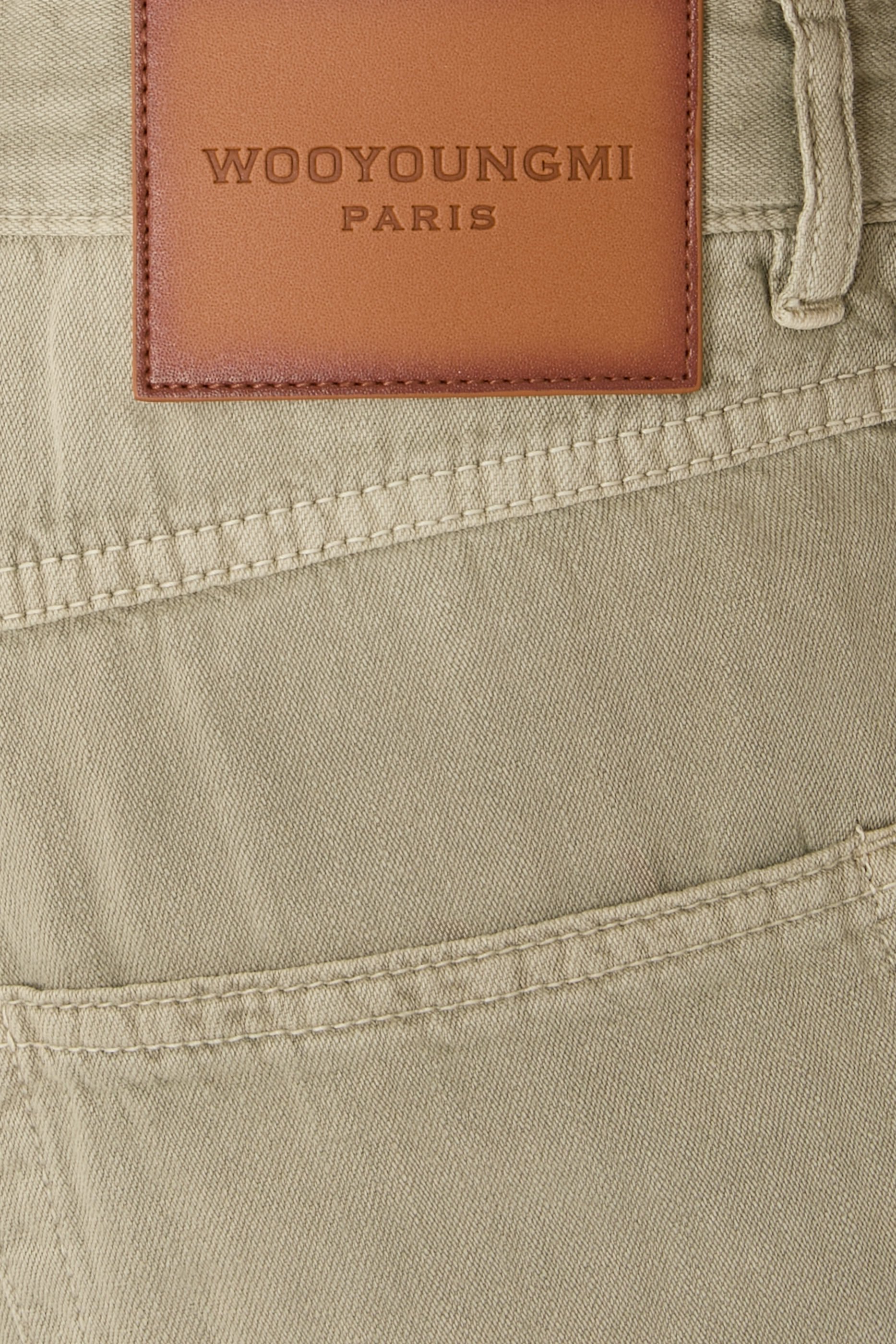 Straight Denim Pants