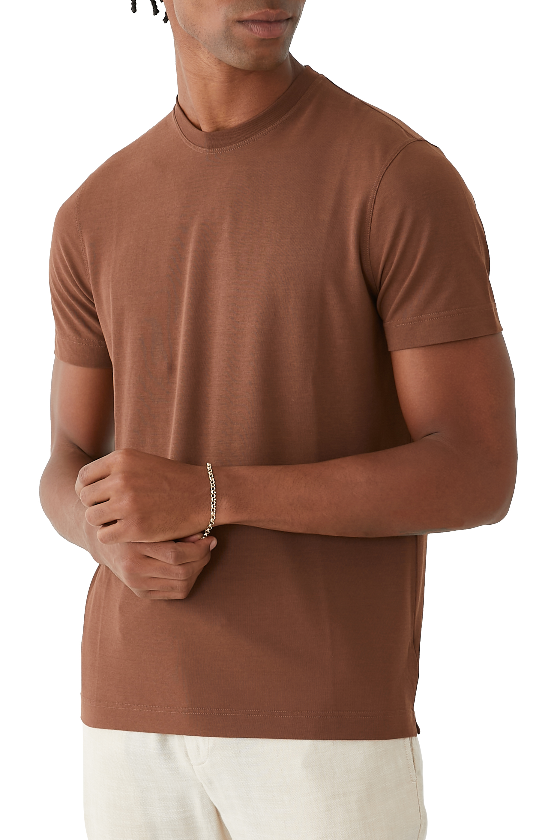 Slim Fit Cotton T Shirt