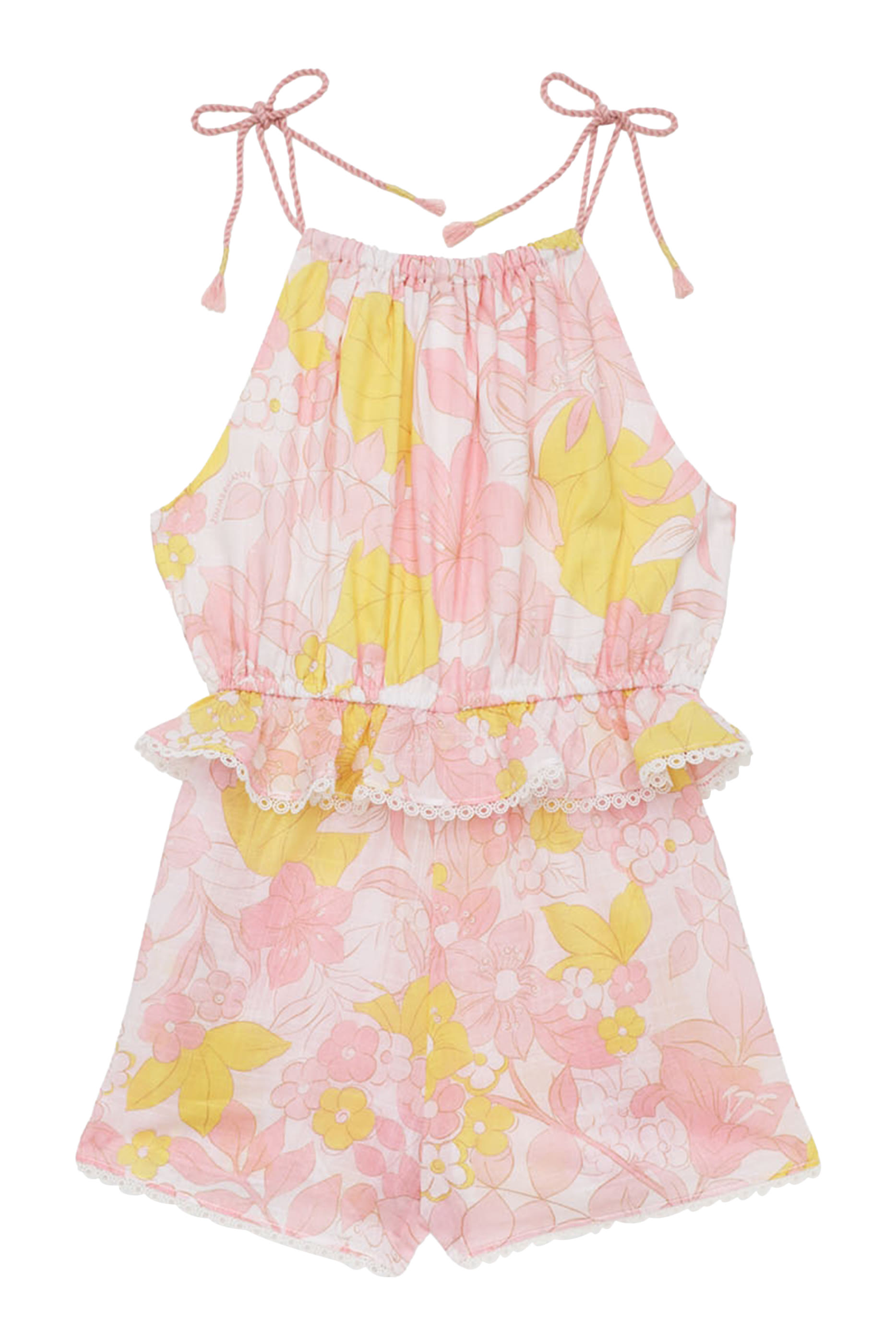 Kids Pop Tie Playsuit