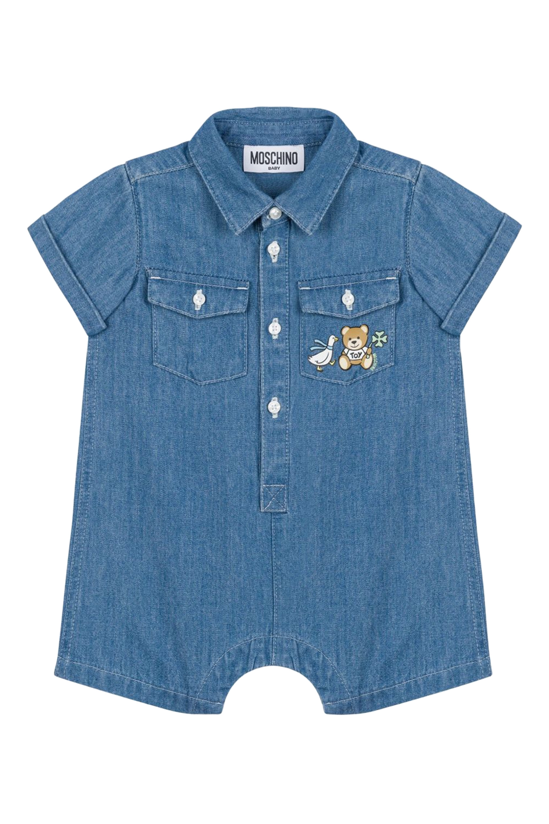 Kids Teddy Logo Romper