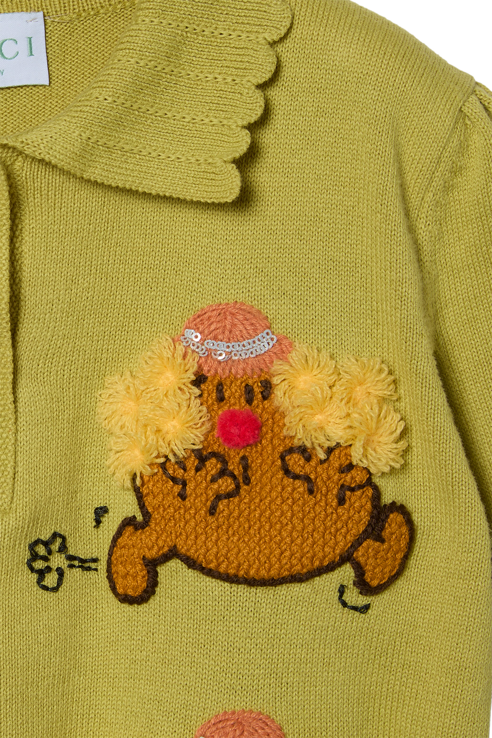 Characters Embroidery Sweater