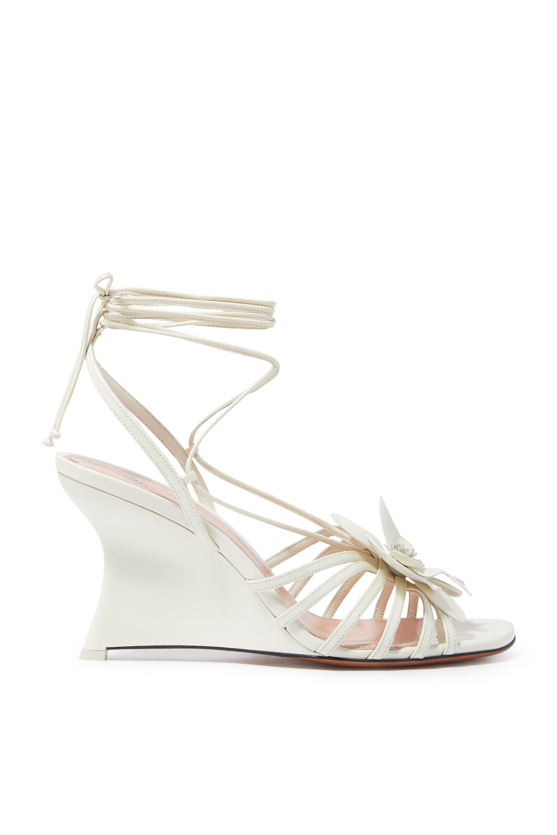 Orchid 85 Leather Wedge Sandals