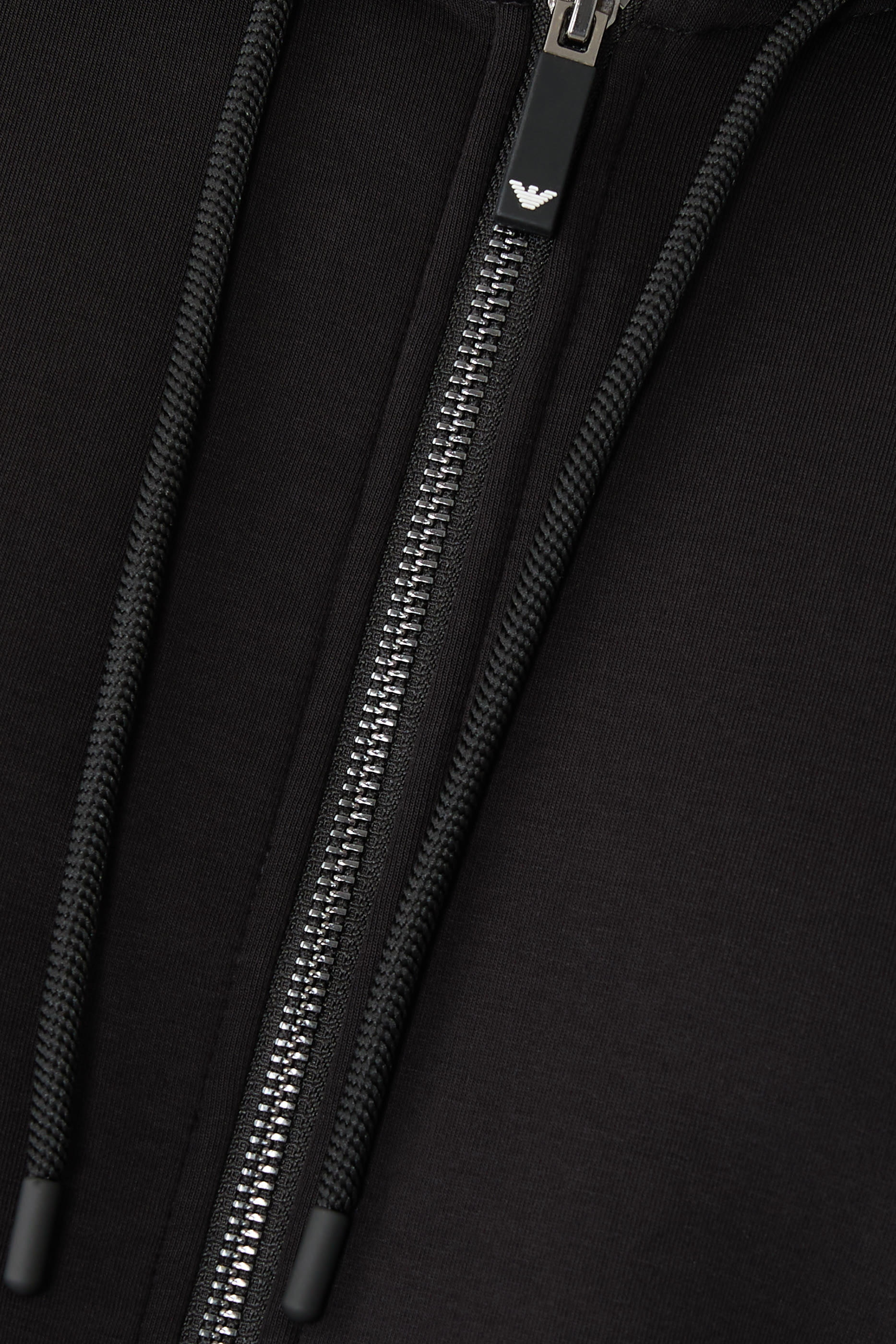 Double Jersey Zip-Up Sweatshirt