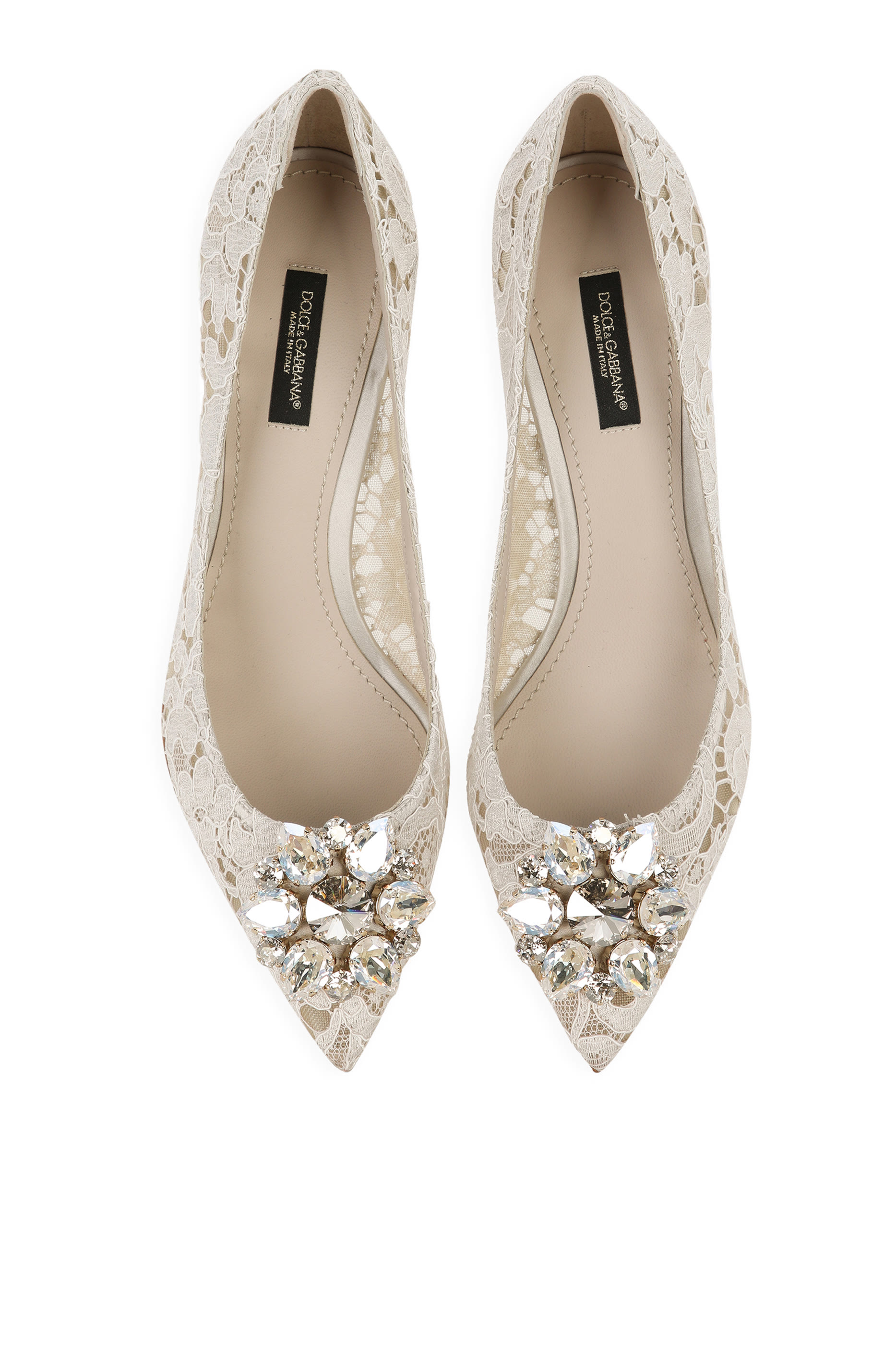 Taormina 60 Lace & Crystal Pumps