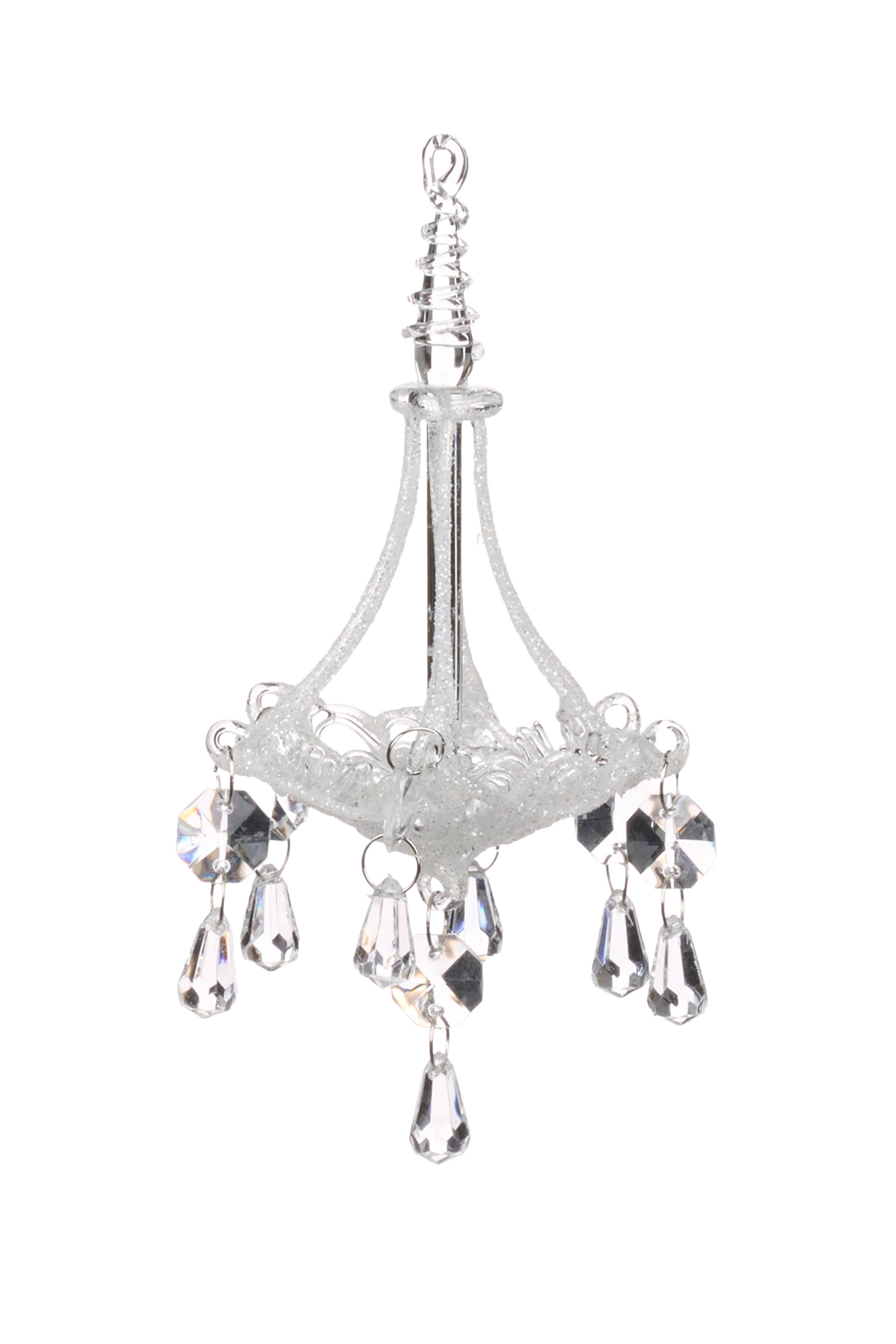 Glass Chandelier Ornament