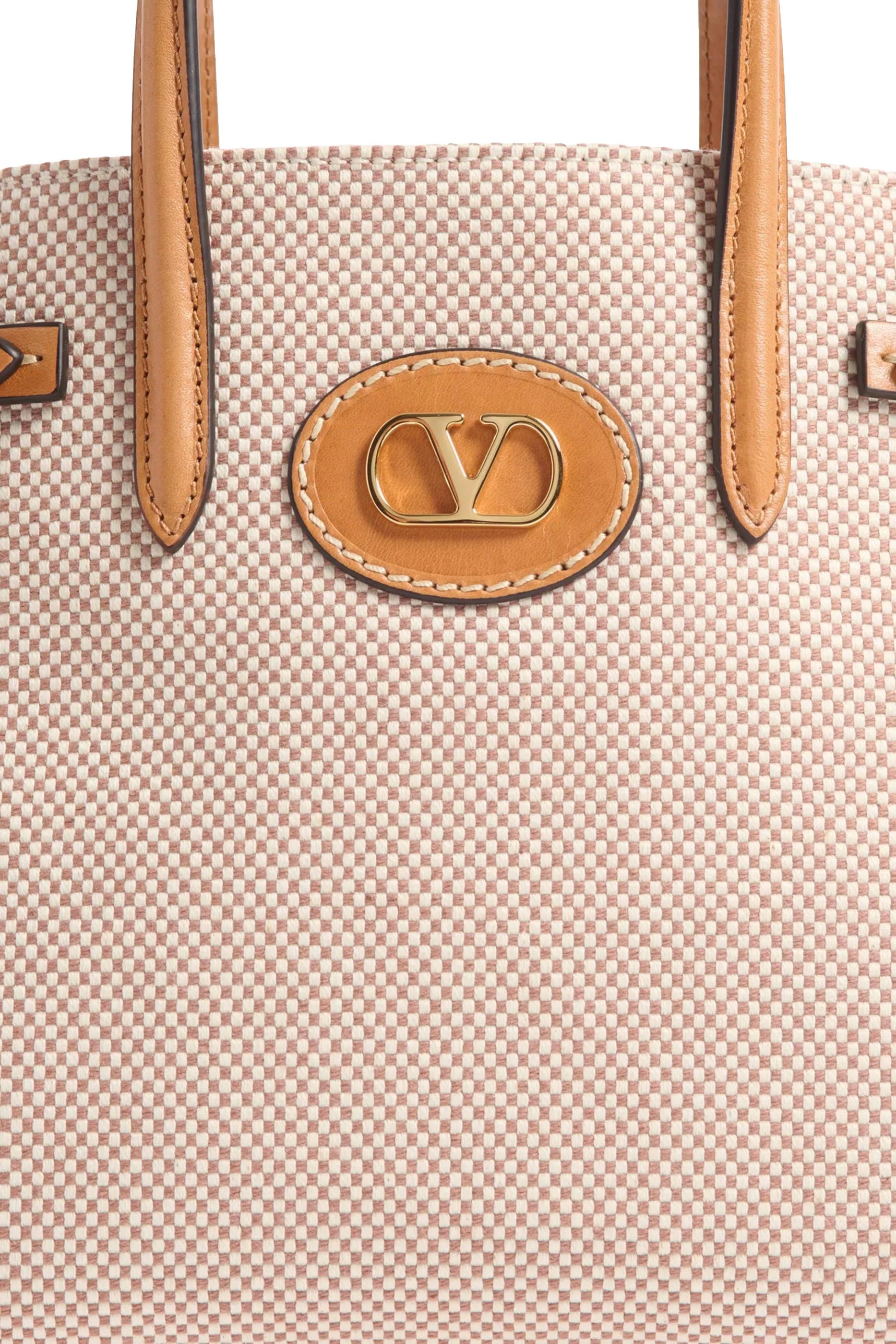 Antibes Small Canvas Shopping Bag