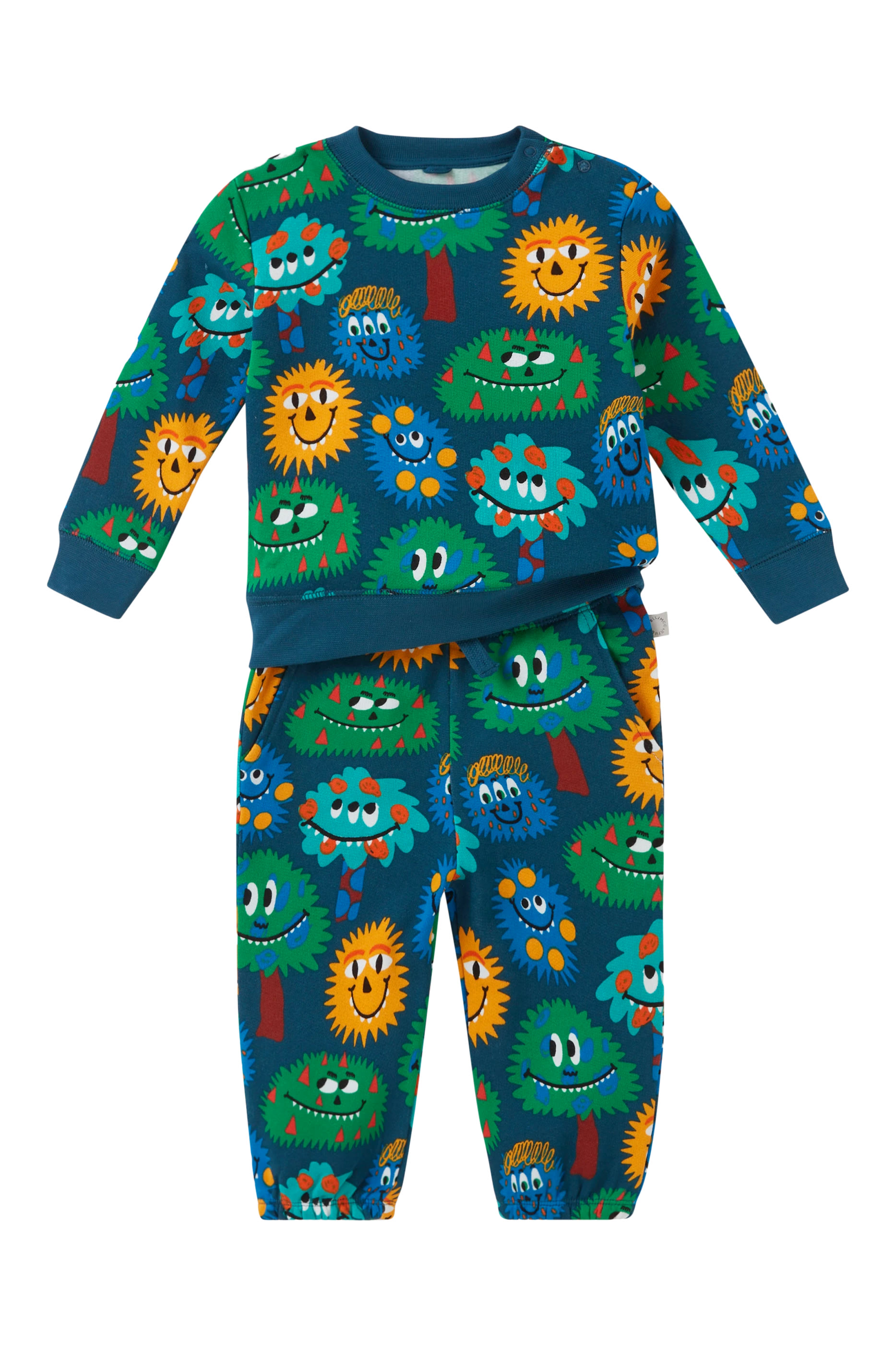 Kids Cotton Printed Joggers