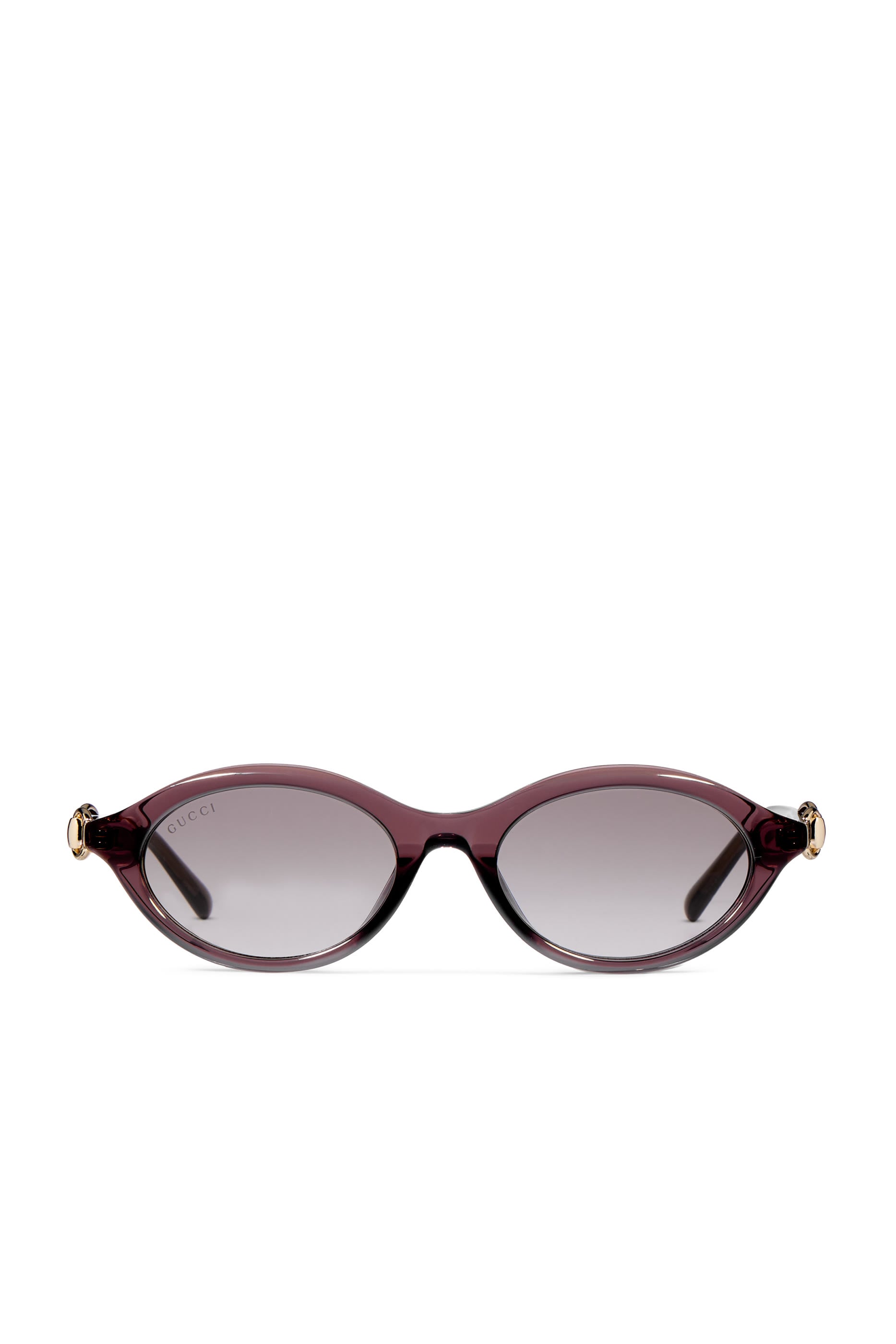 Oval-Frame Sunglasses