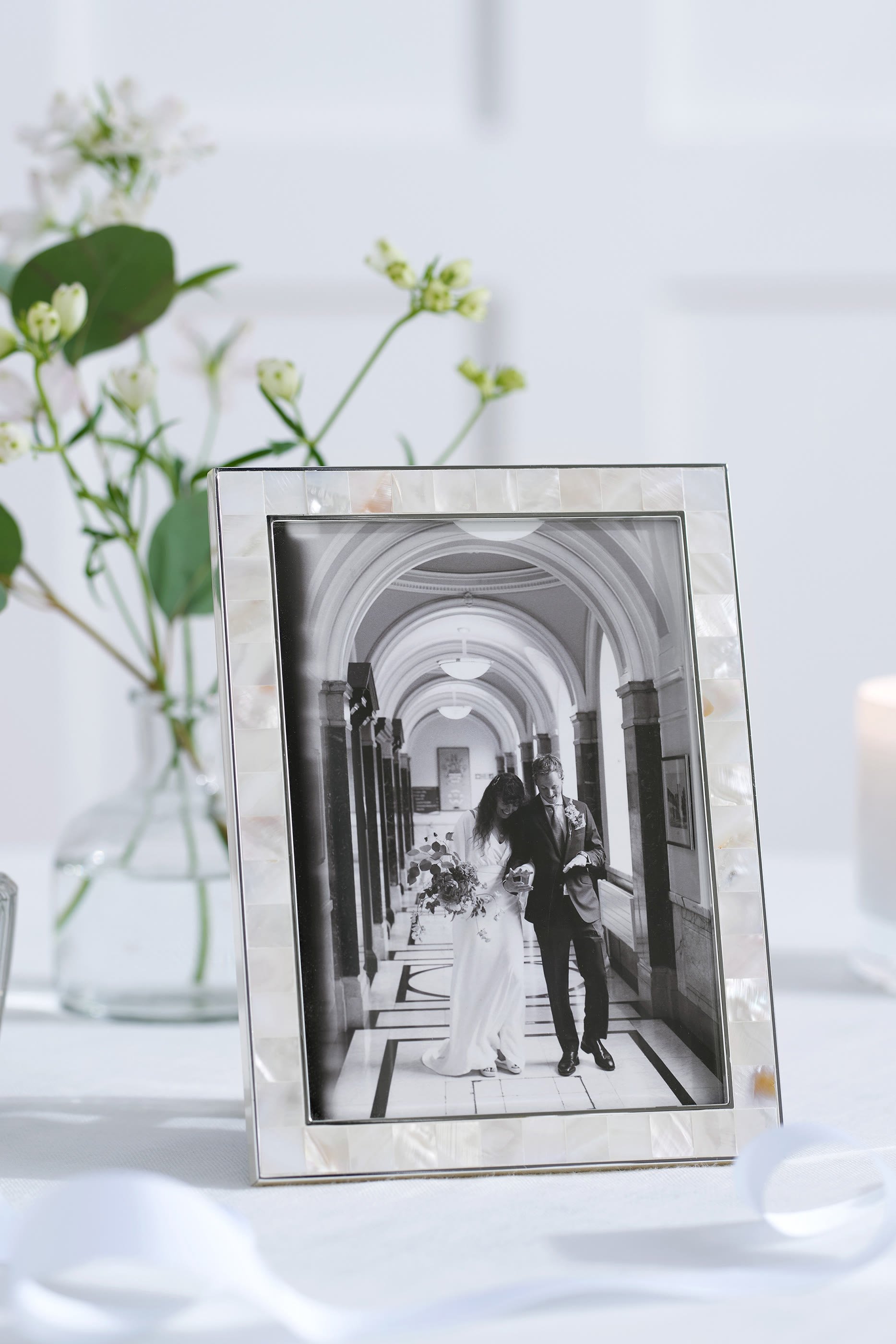 Mother of Pearl Photo Frame