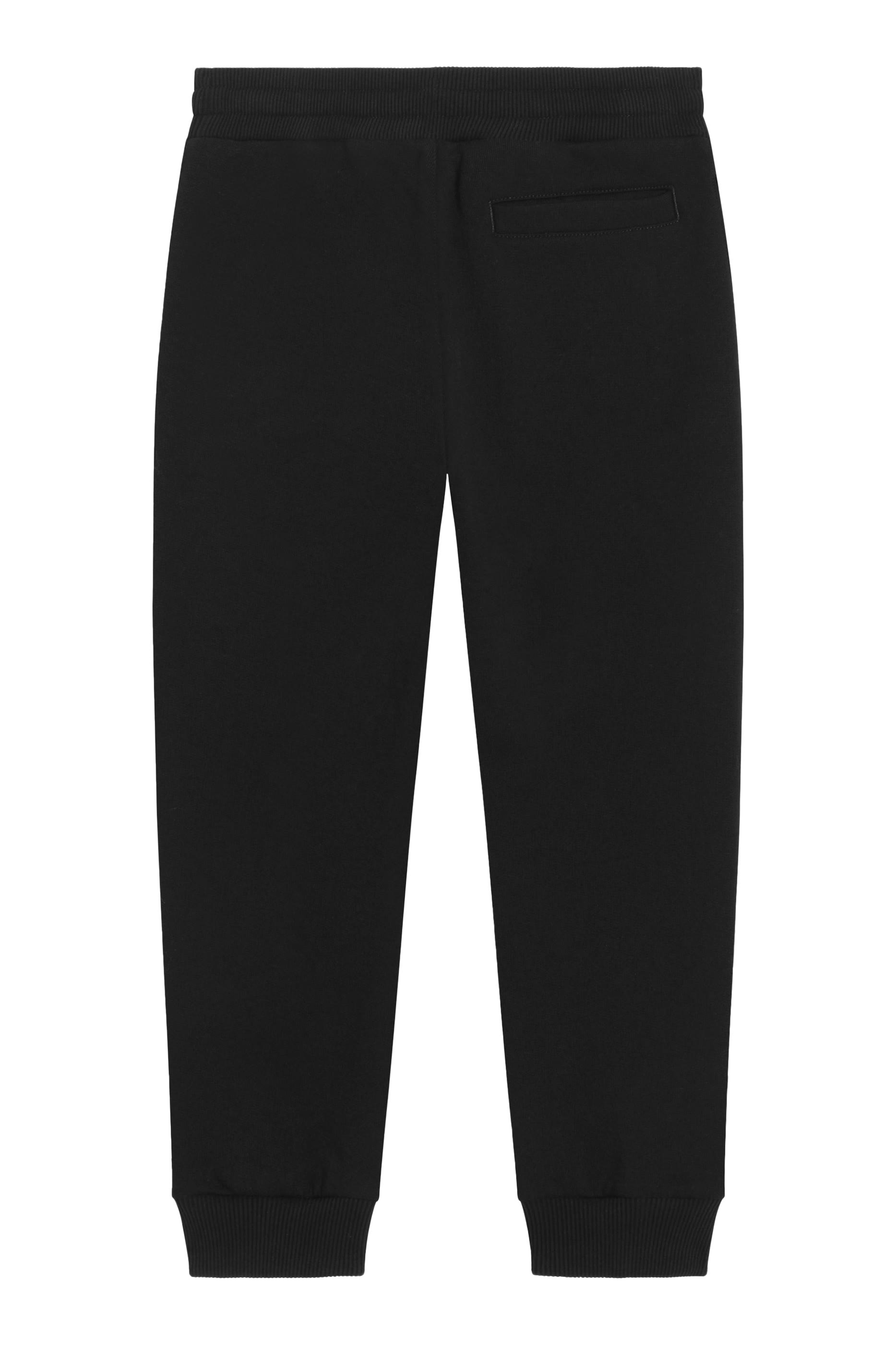 Kids Majolica-Print Logo Fleece Trousers