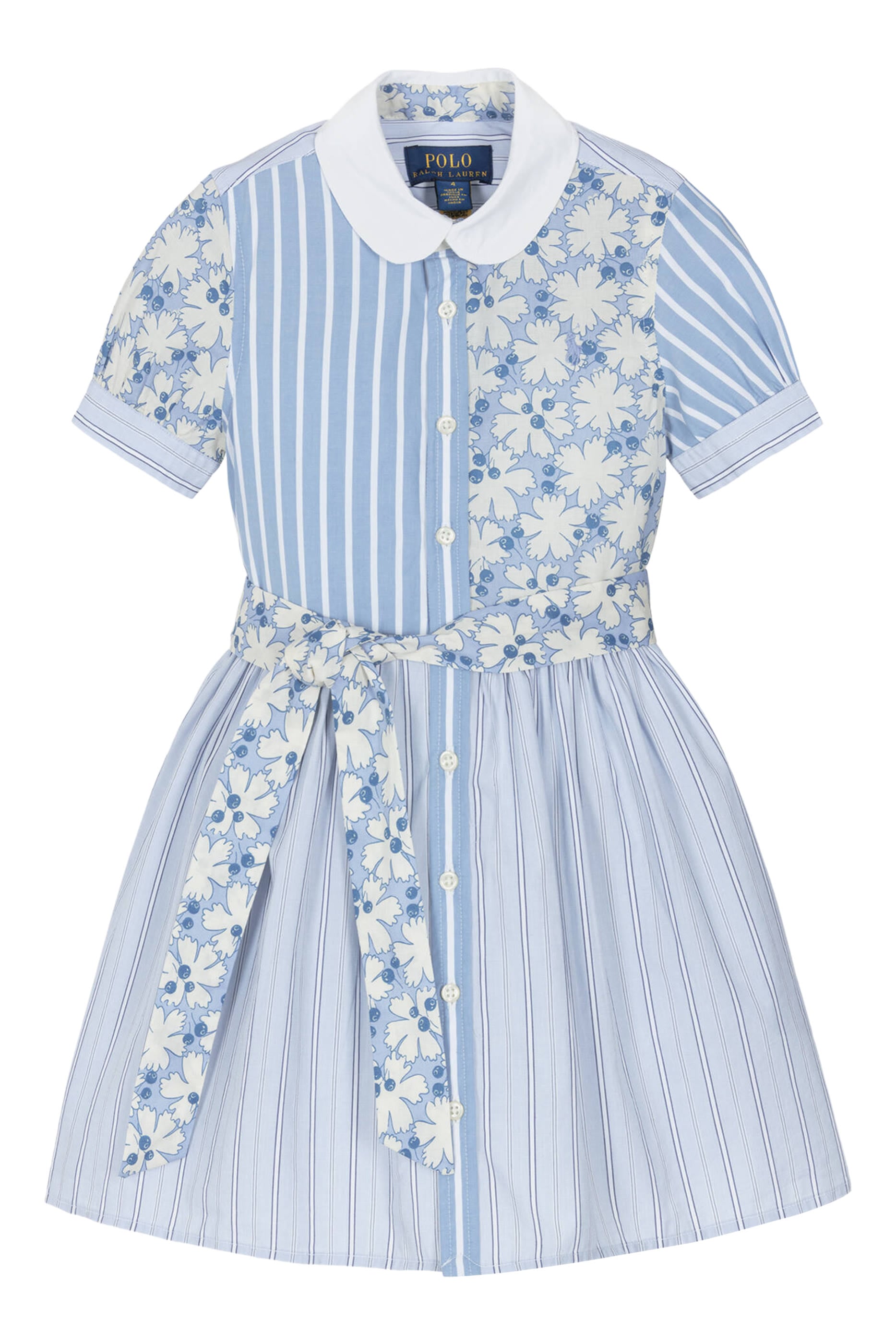 Kids Stripes Fun Shirtdress