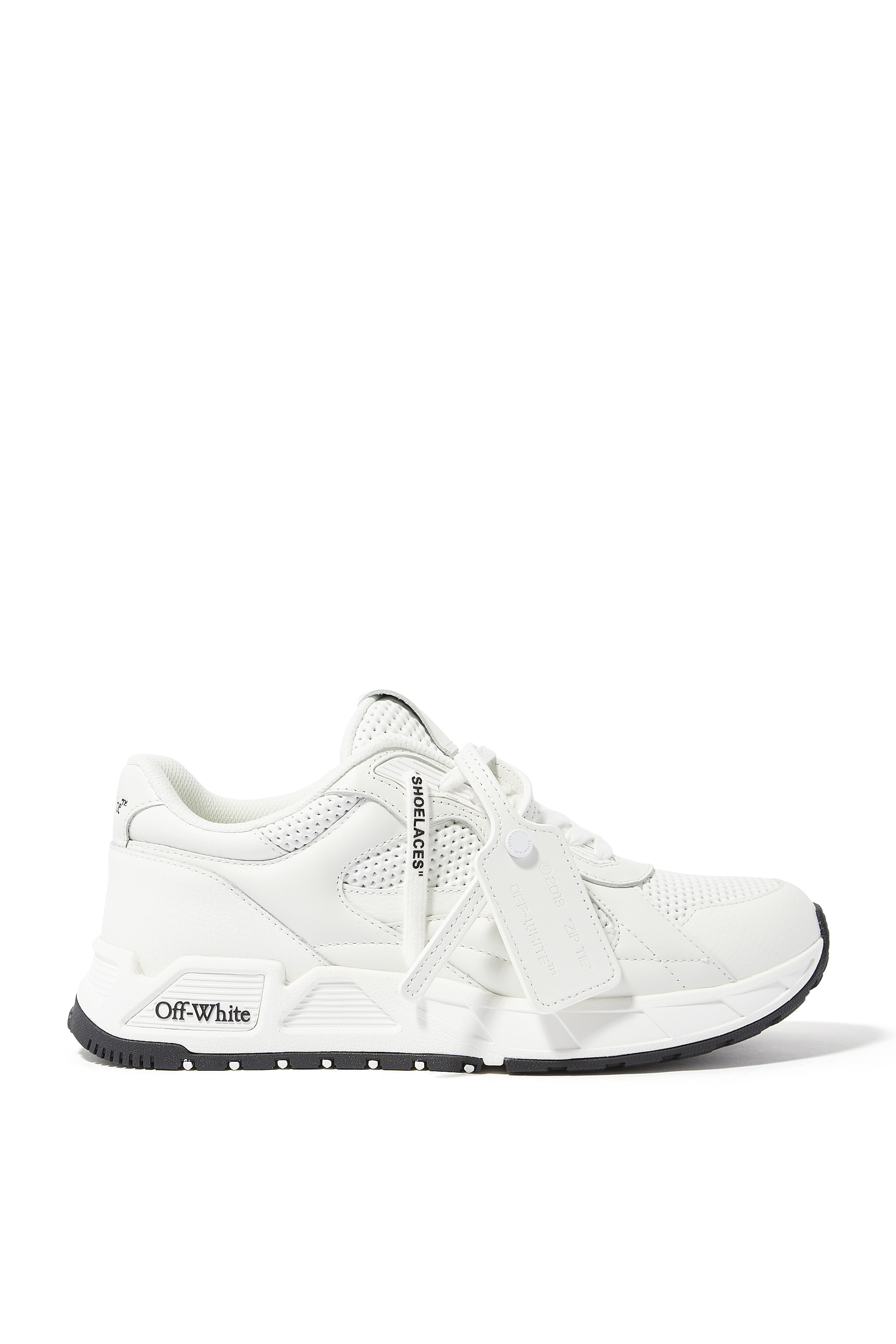 Off-White Zipper Athletic Shoes for Women