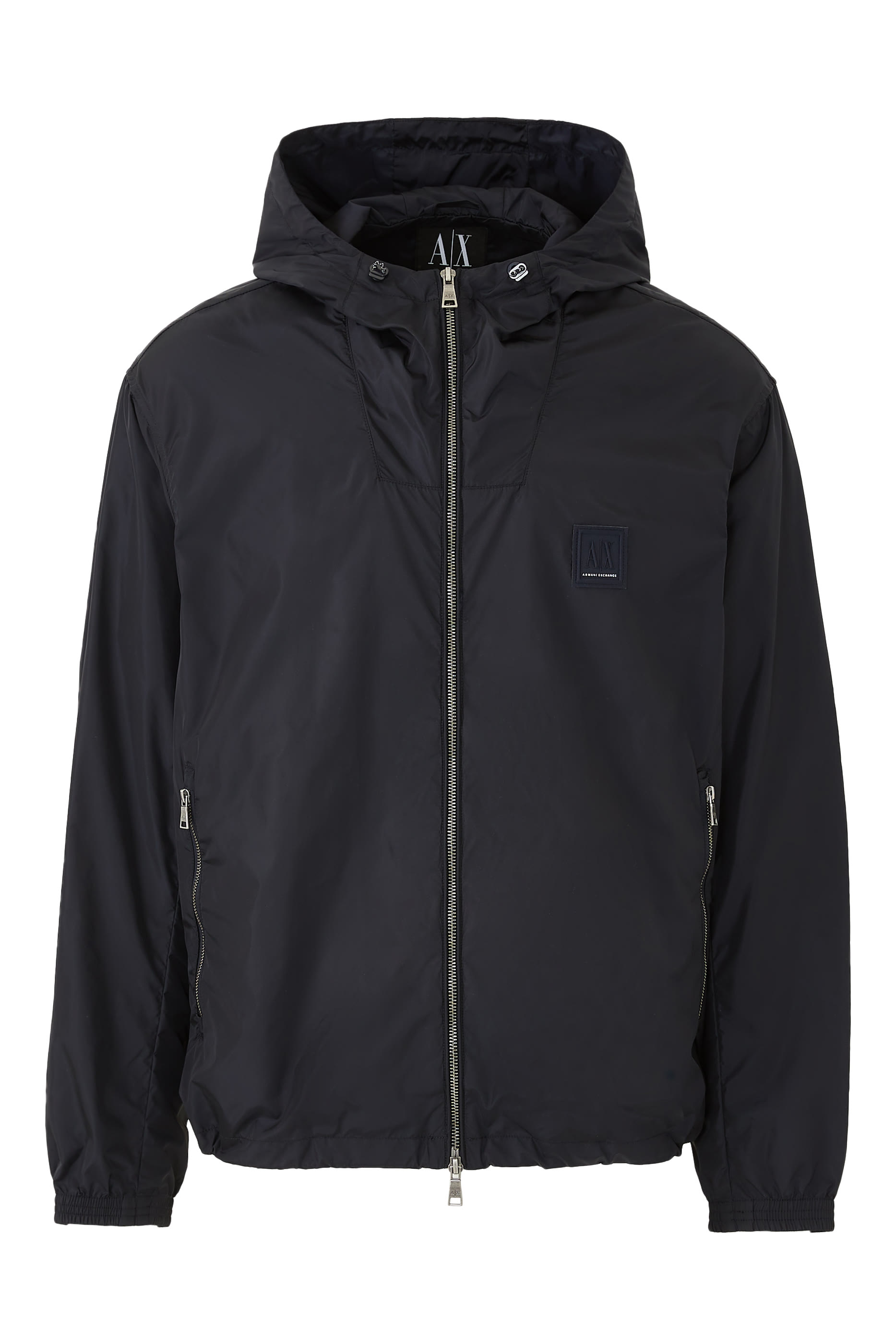 Logo Hooded Blouson Jacket