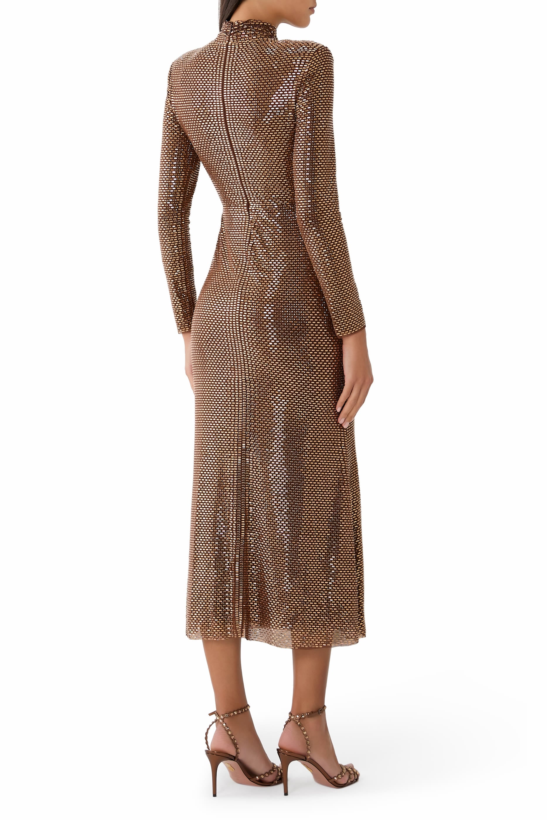 Rhinestone Midi Dress