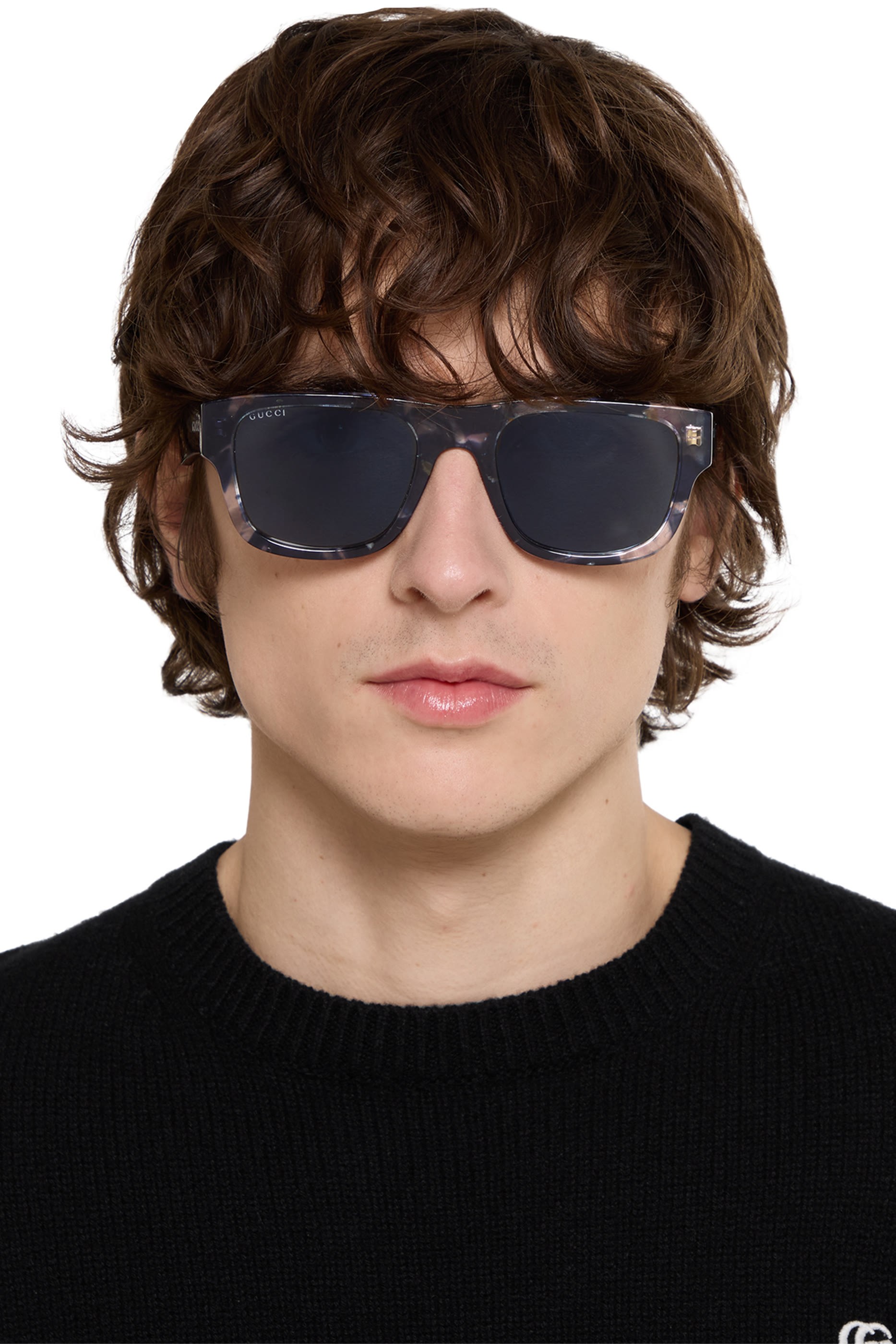 Rectangular Frame Sunglasses 