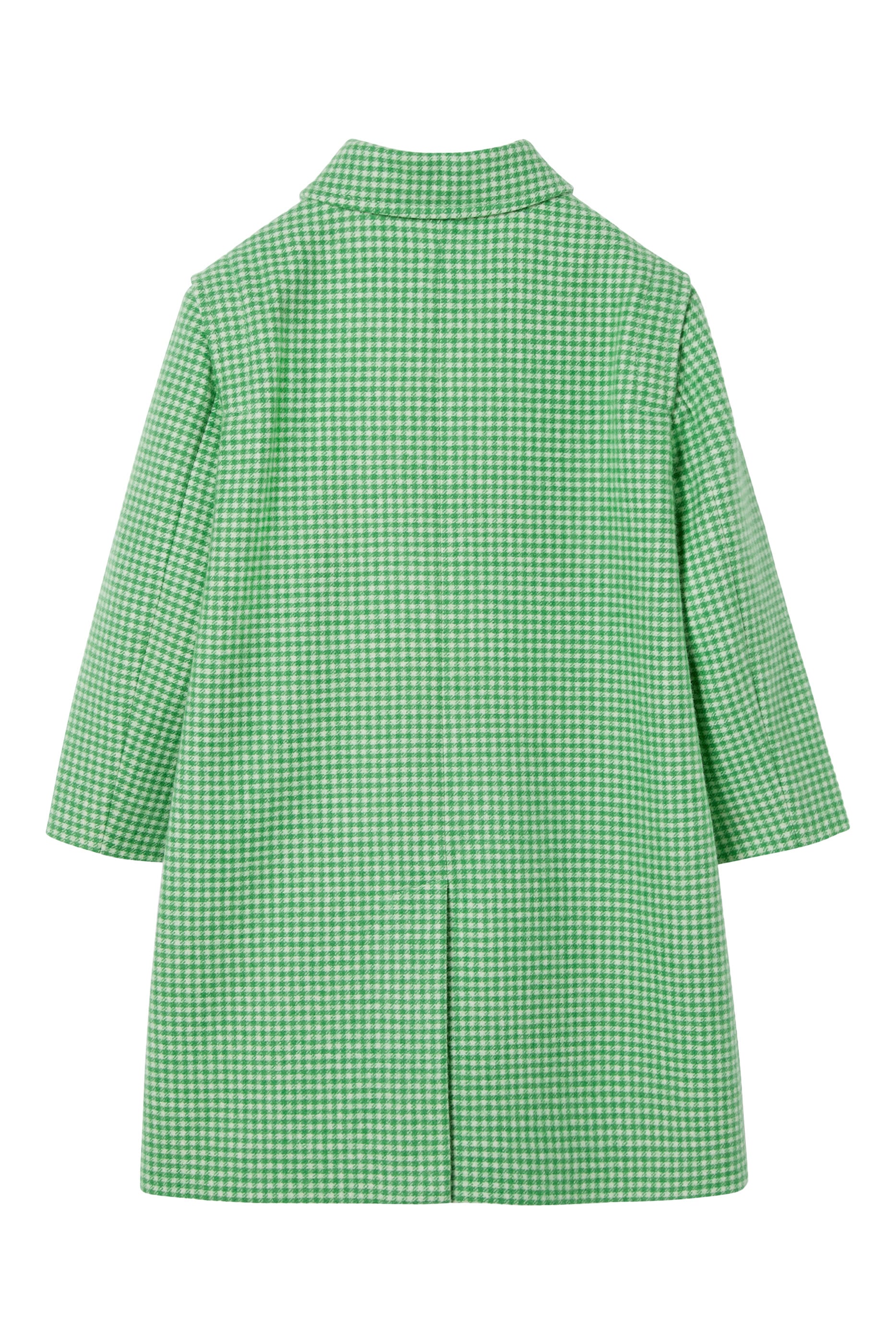 Kids Gingham Coat 