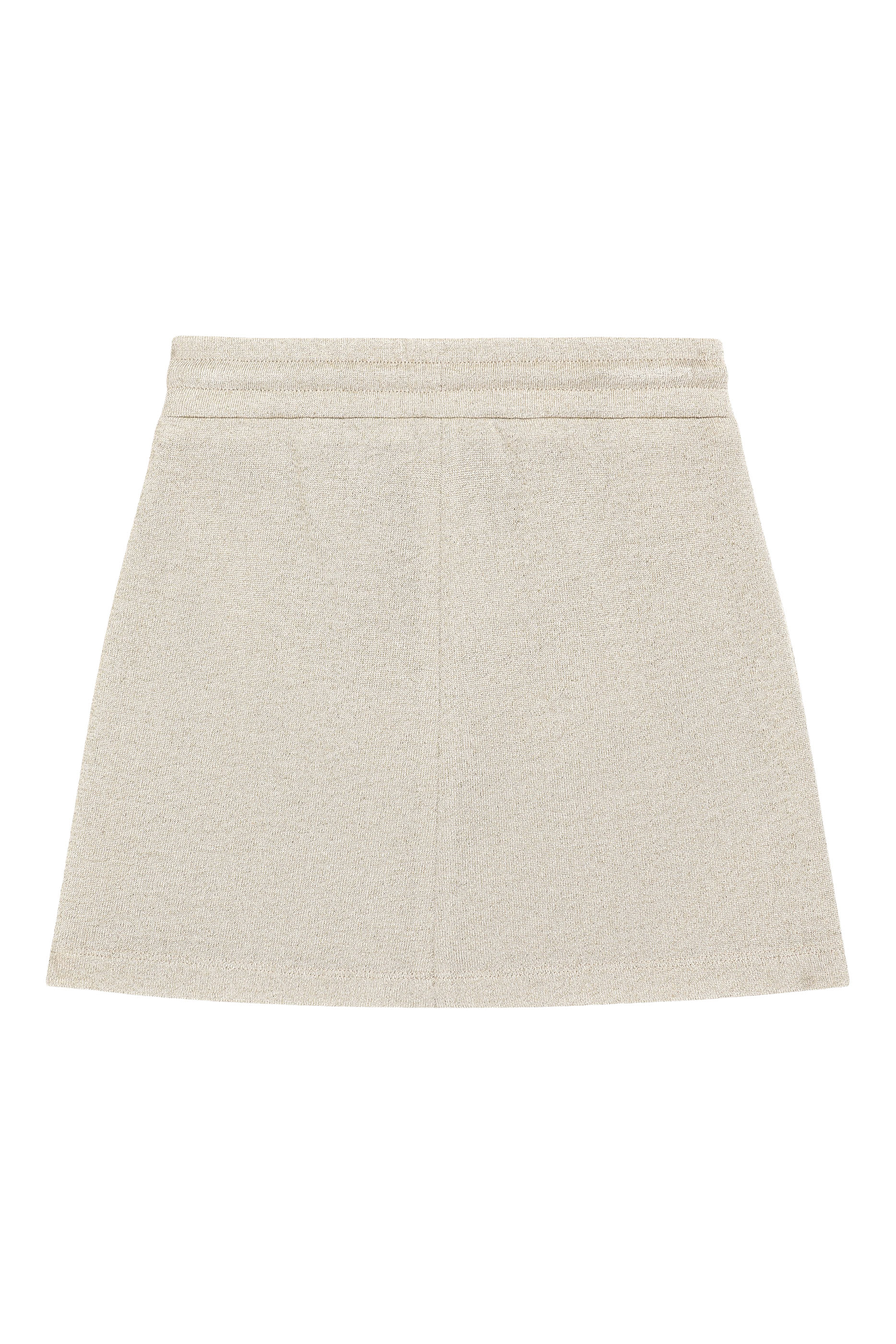 Kids DG Logo Lurex Jersey Skirt