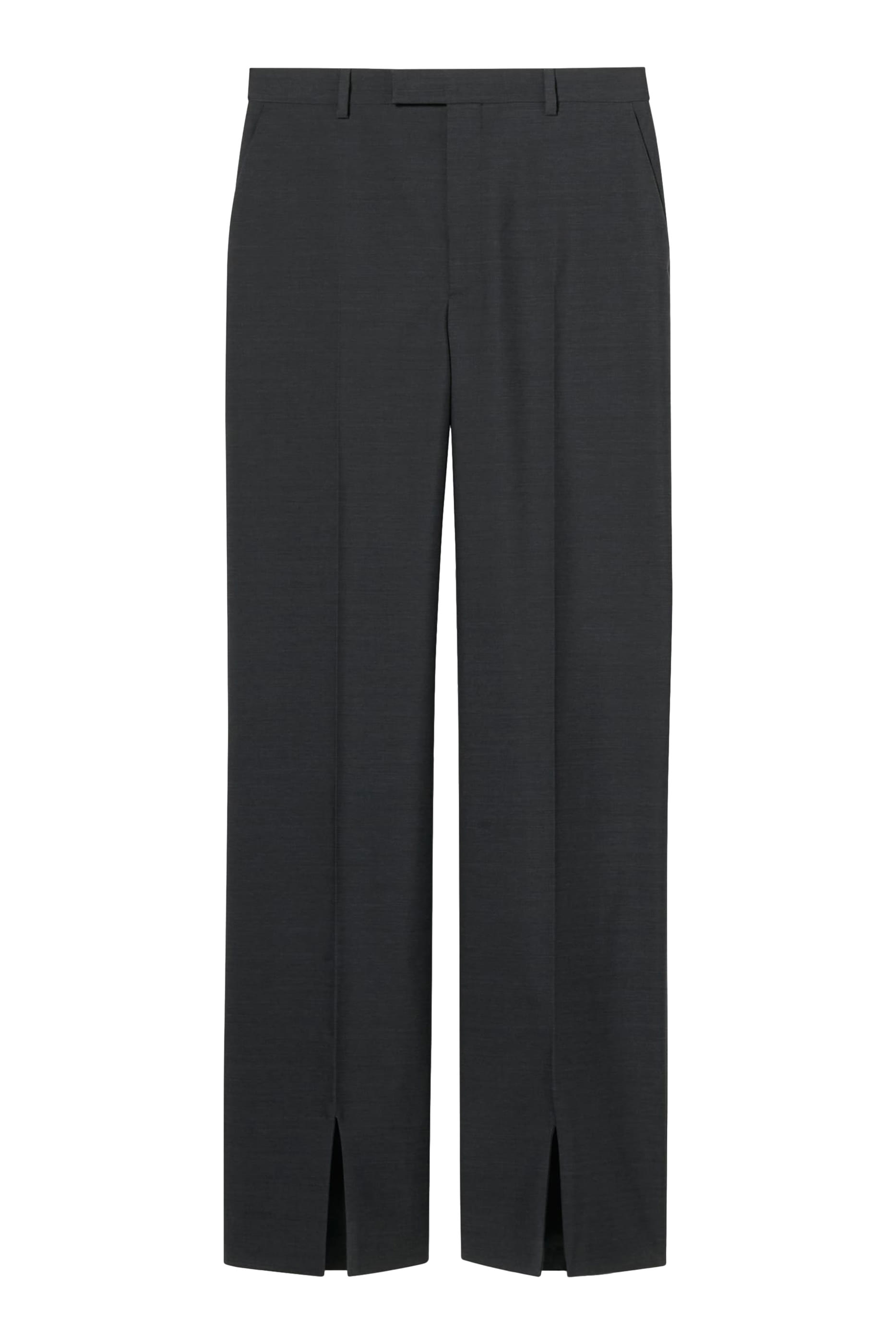 Oversize Low Waist Wool Pants