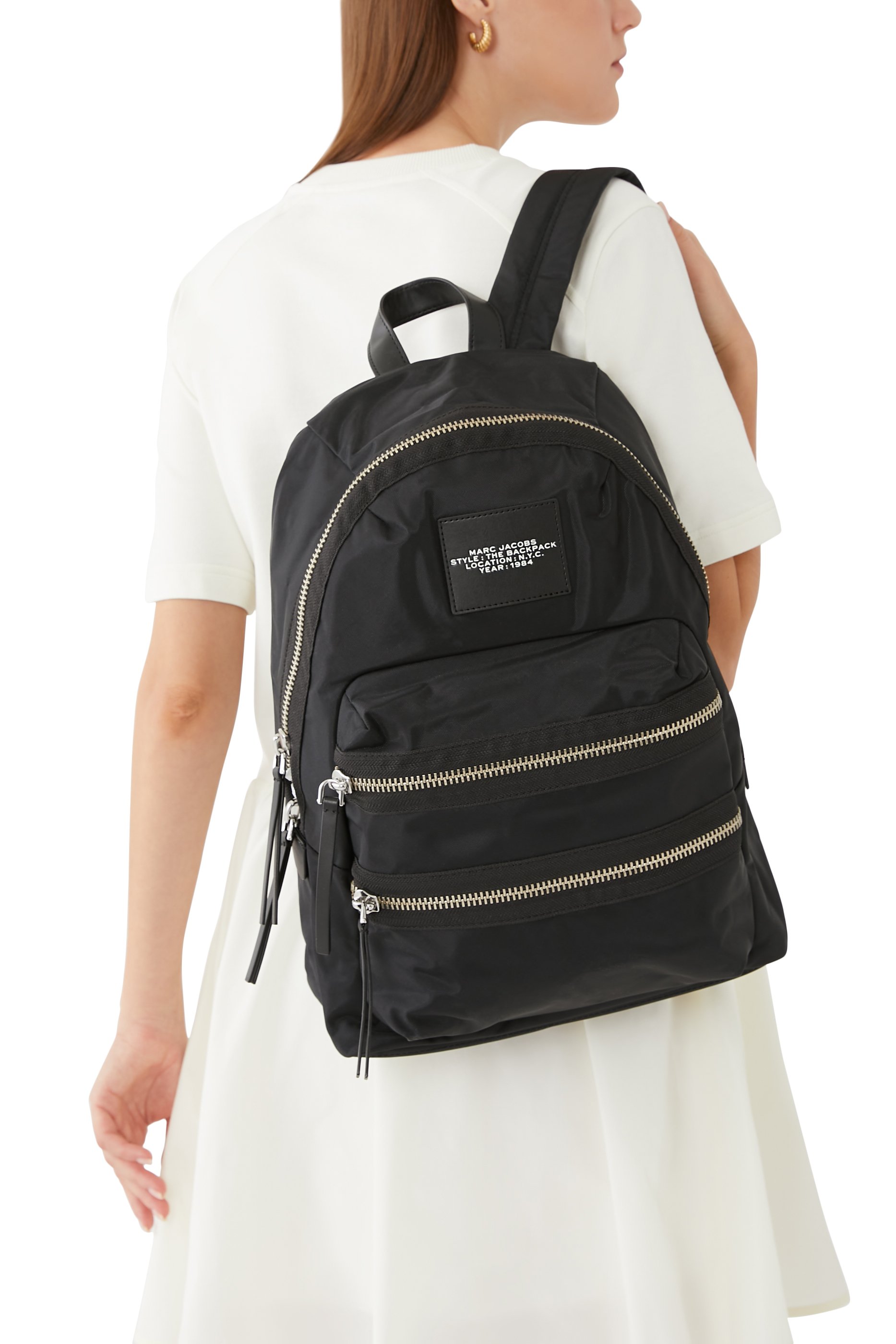 The Biker Nylon Large Backpack